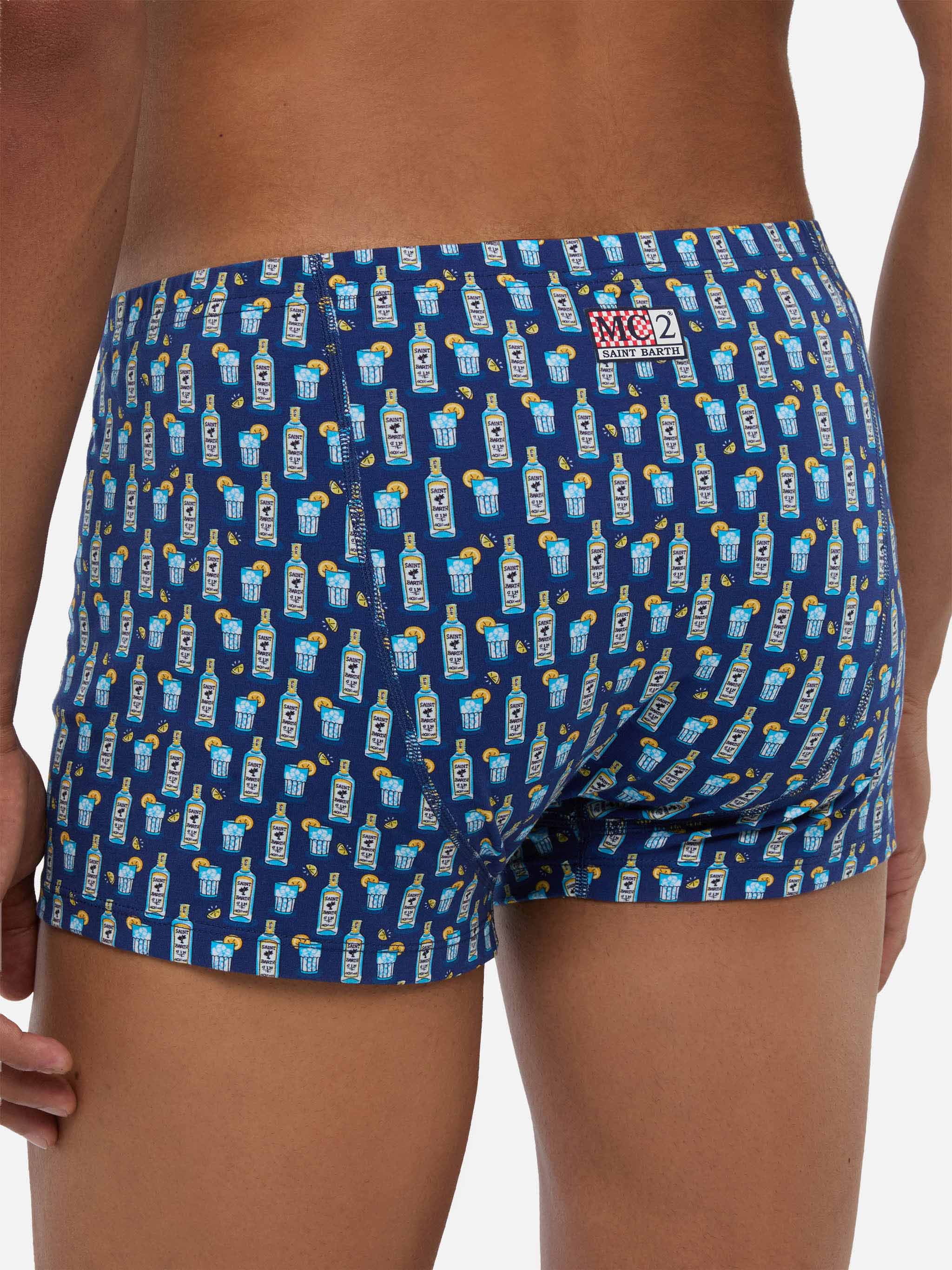 Boxer intimo da uomo stampa Gin tonic - Image 4