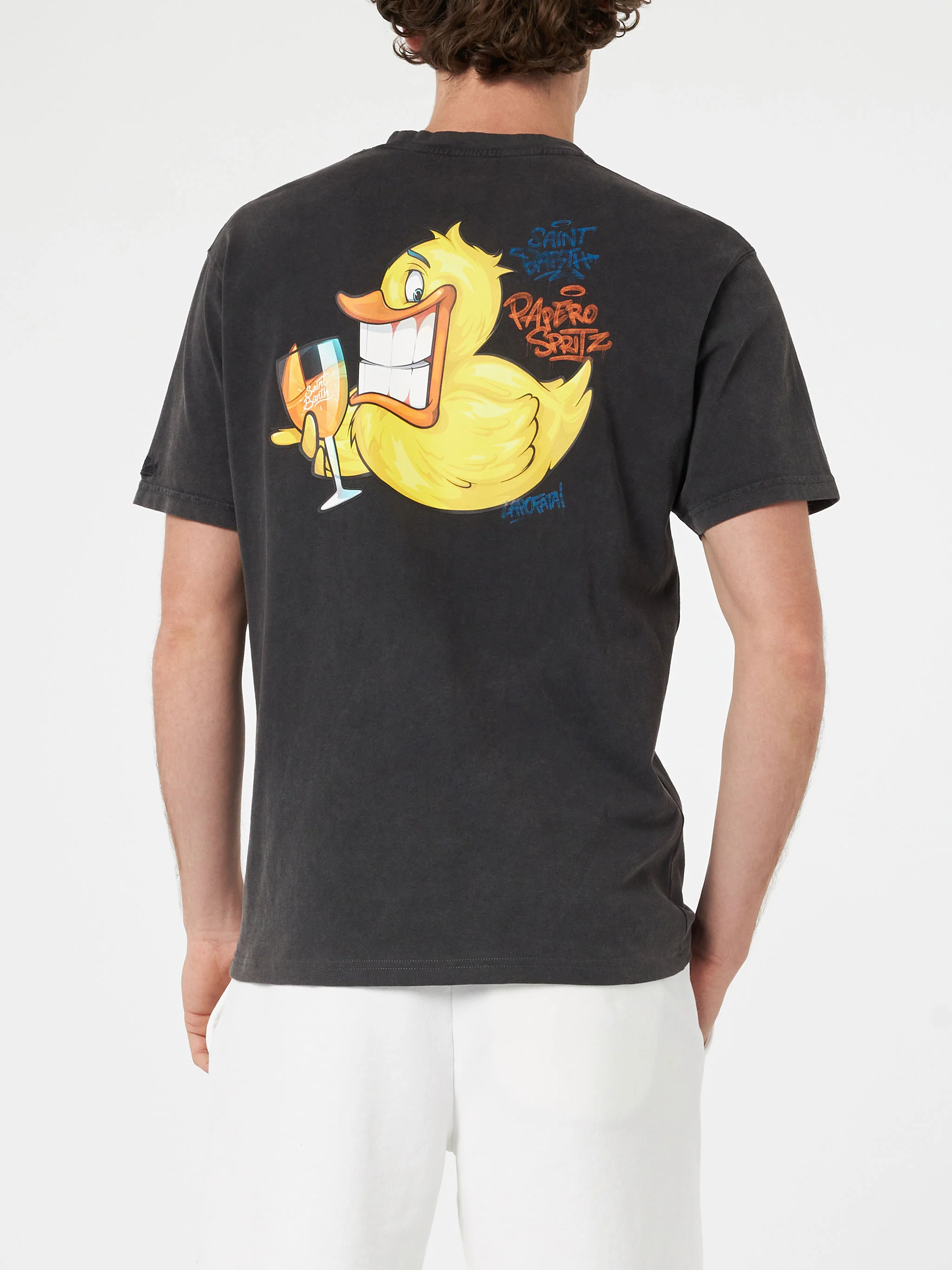 T-shirt Jack in cotone stampa ducky Cryptopuppets | Special Edition - Image 3
