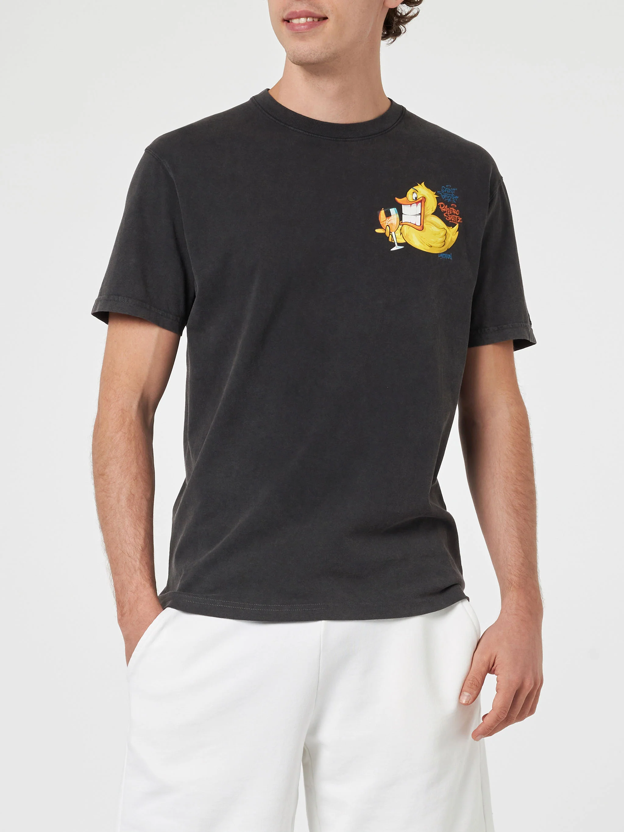 T-shirt Jack in cotone stampa ducky Cryptopuppets | Special Edition - Image 4
