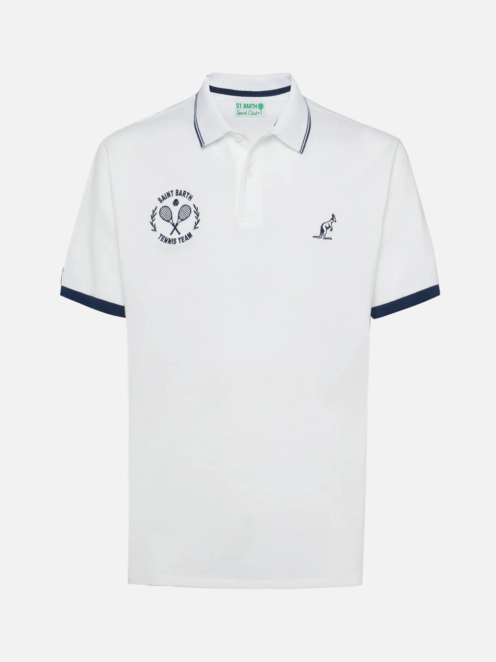 Polo Beverly Hills in cotone piqué bianco | Special Edition - Image 4