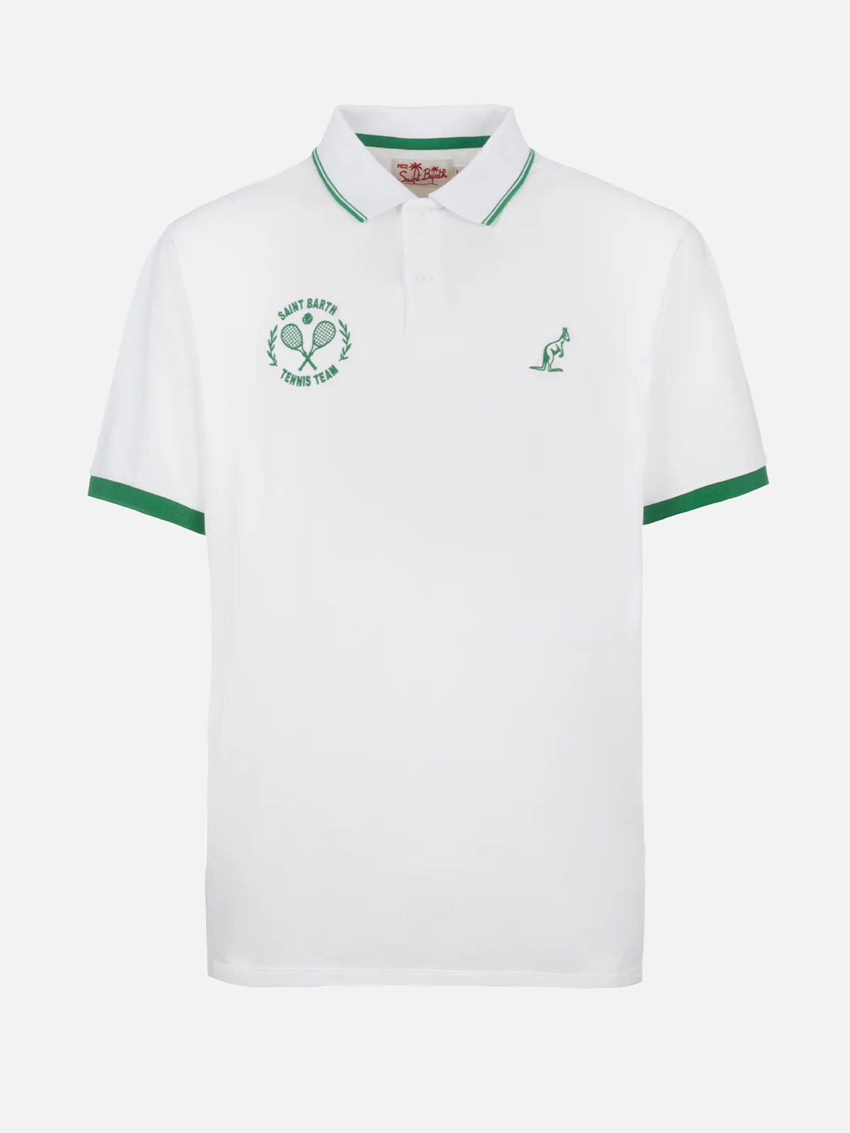 Polo Beverly Hills in cotone piquet bianco | Special Edition - Image 3