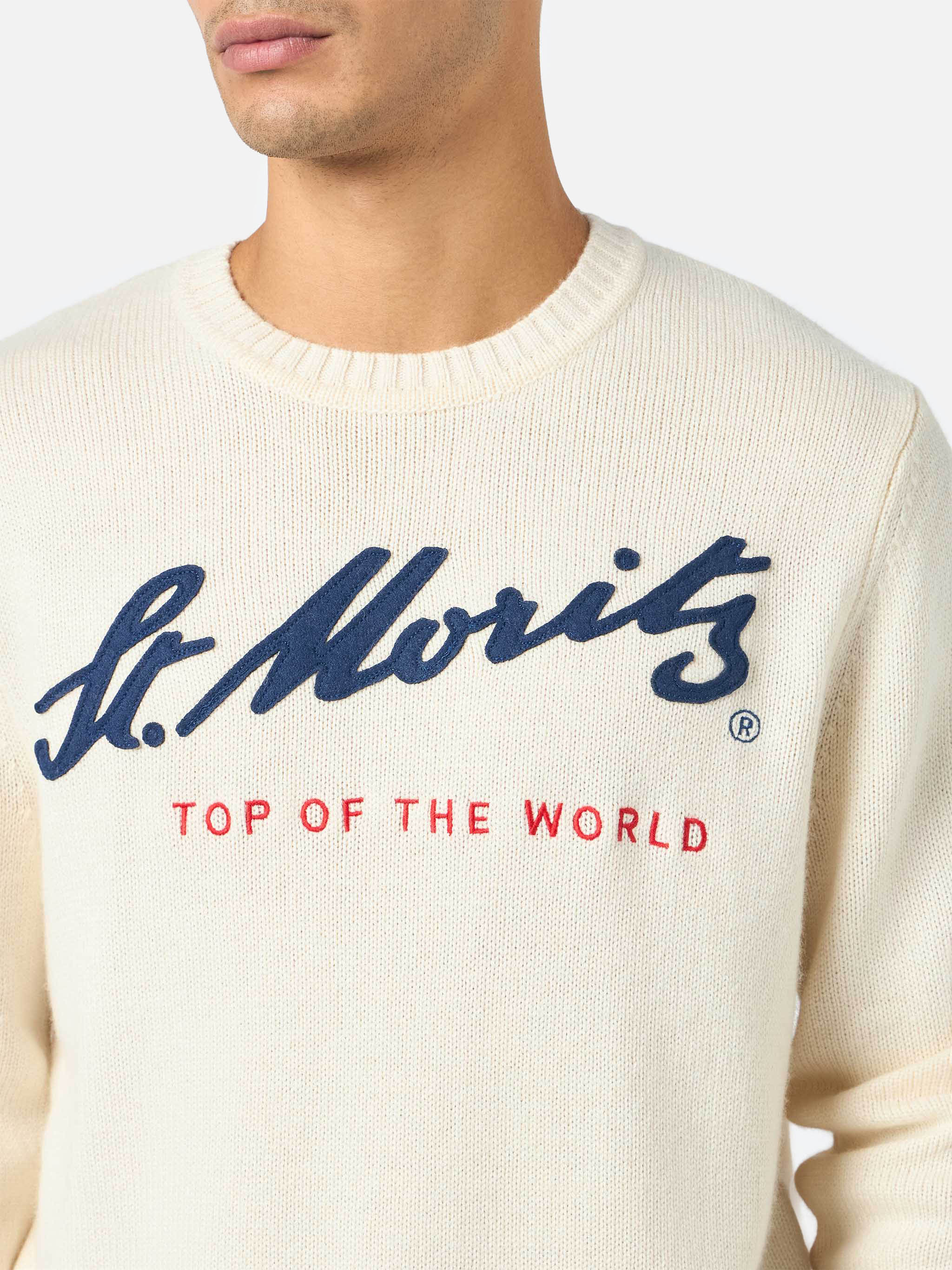 Maglia Bombardino in cotone ricamo St. Moritz | Special Edition - Image 3
