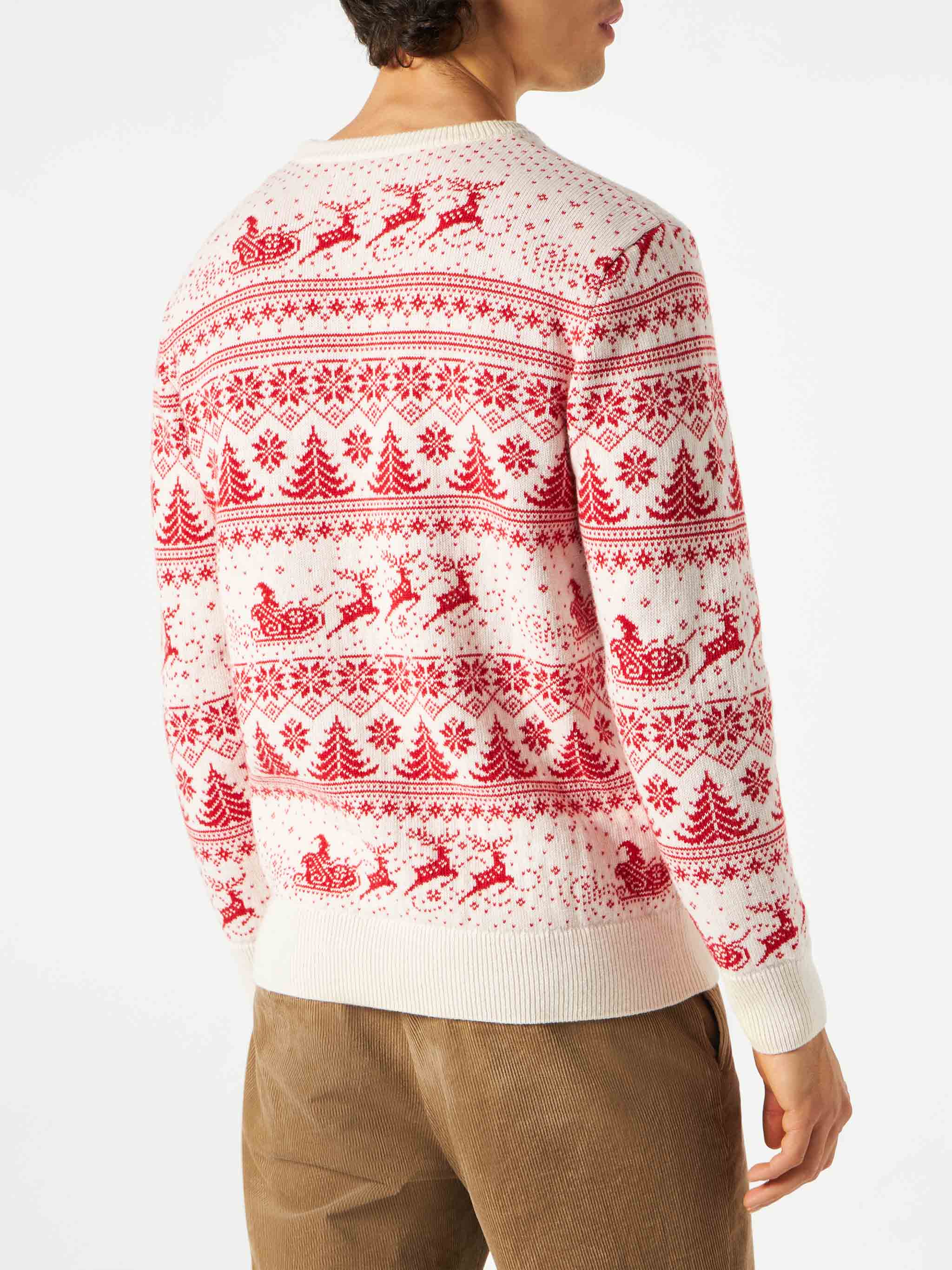 Maglia Heron P con lettering I believe in Santa - Image 3