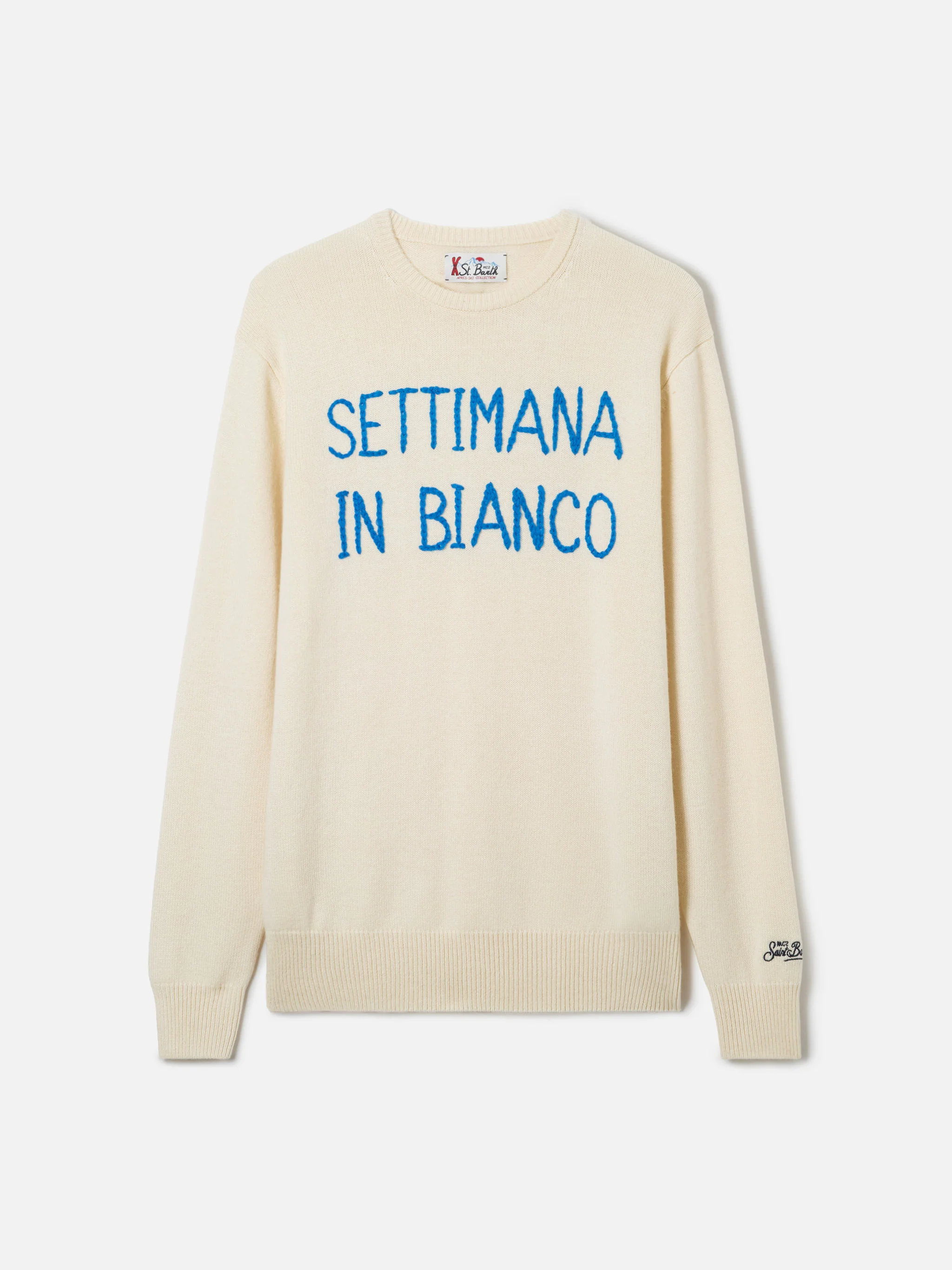 Maglia Heron con ricamo Settimana in bianco - Image 5