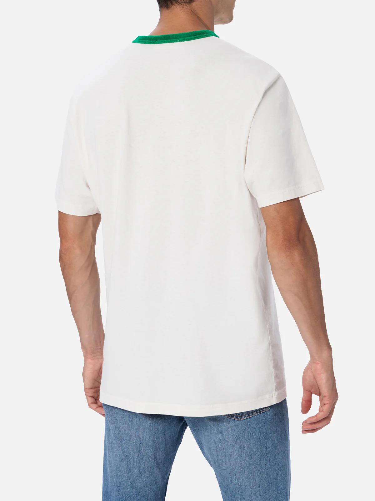 T-shirt Dover in cotone bianco tinta unita | Special Edition - Image 4
