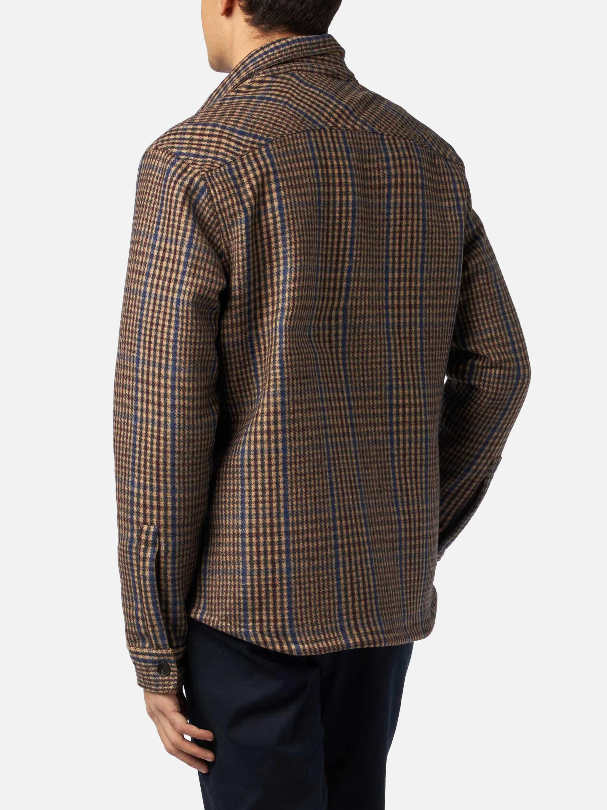 Camicia Burton overshirt Principe di Galles - Image 3