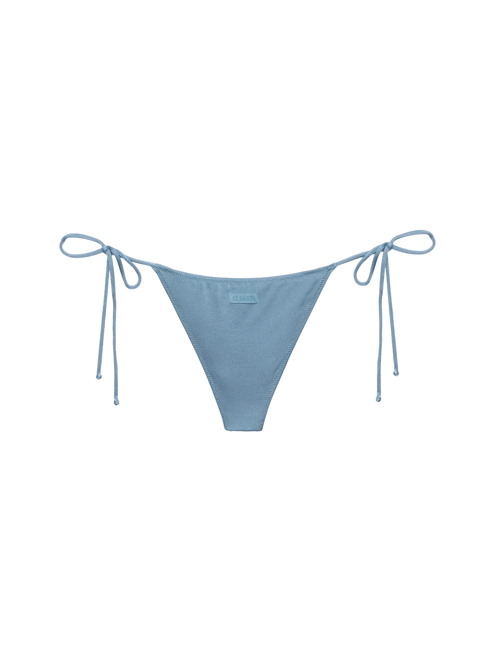 Marielle slip mare classico blu avio con applicazioni di strass - Image 2