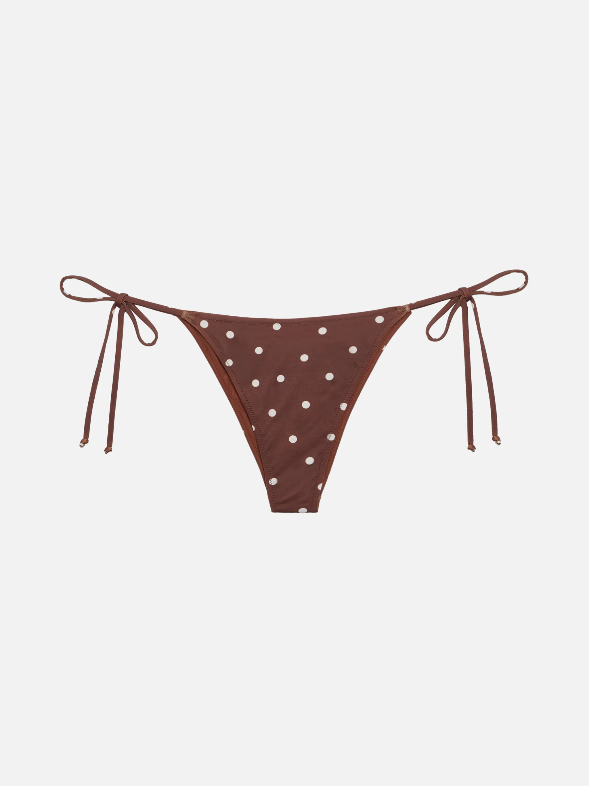 Marielle slip mare classico con stampa a pois