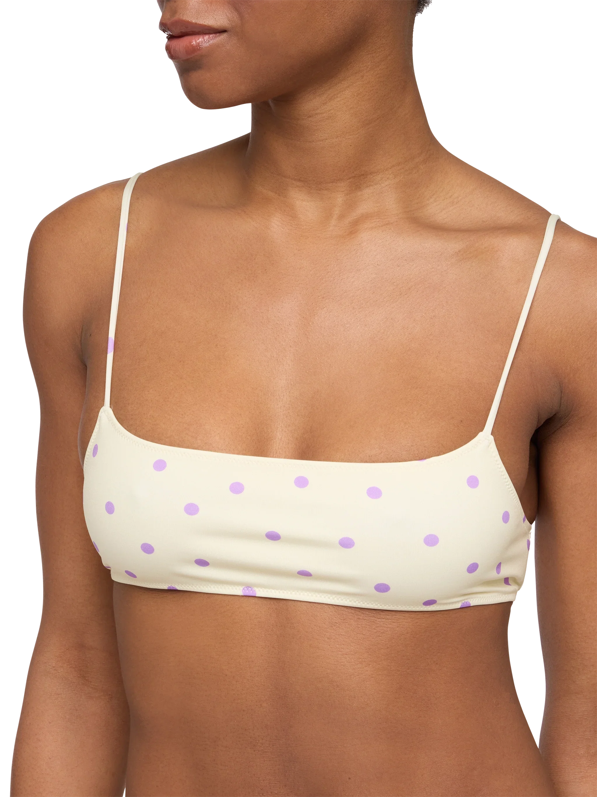 Bikini a bralette Sadie Marielle con stampa a pois - Image 5