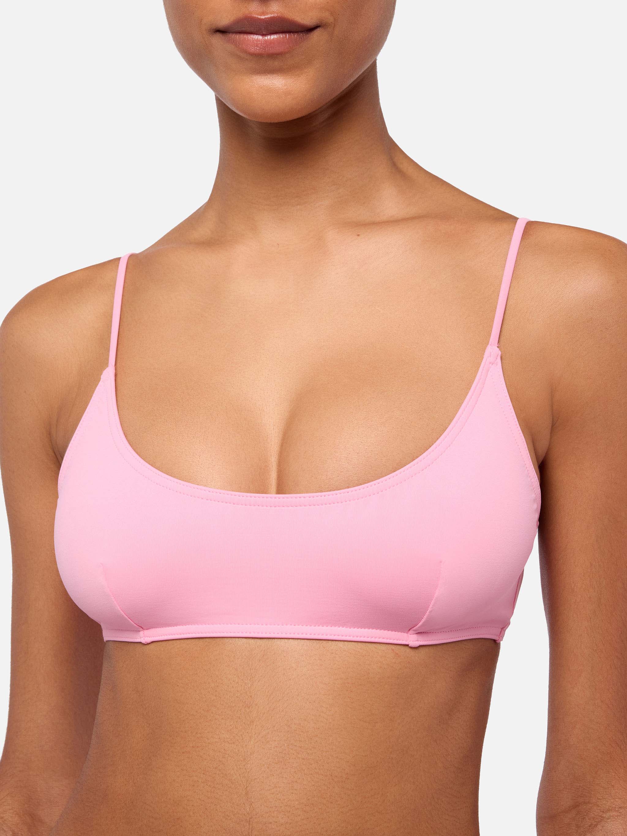 Bikini classico a bralette Judy Marielle color rosa - Image 3