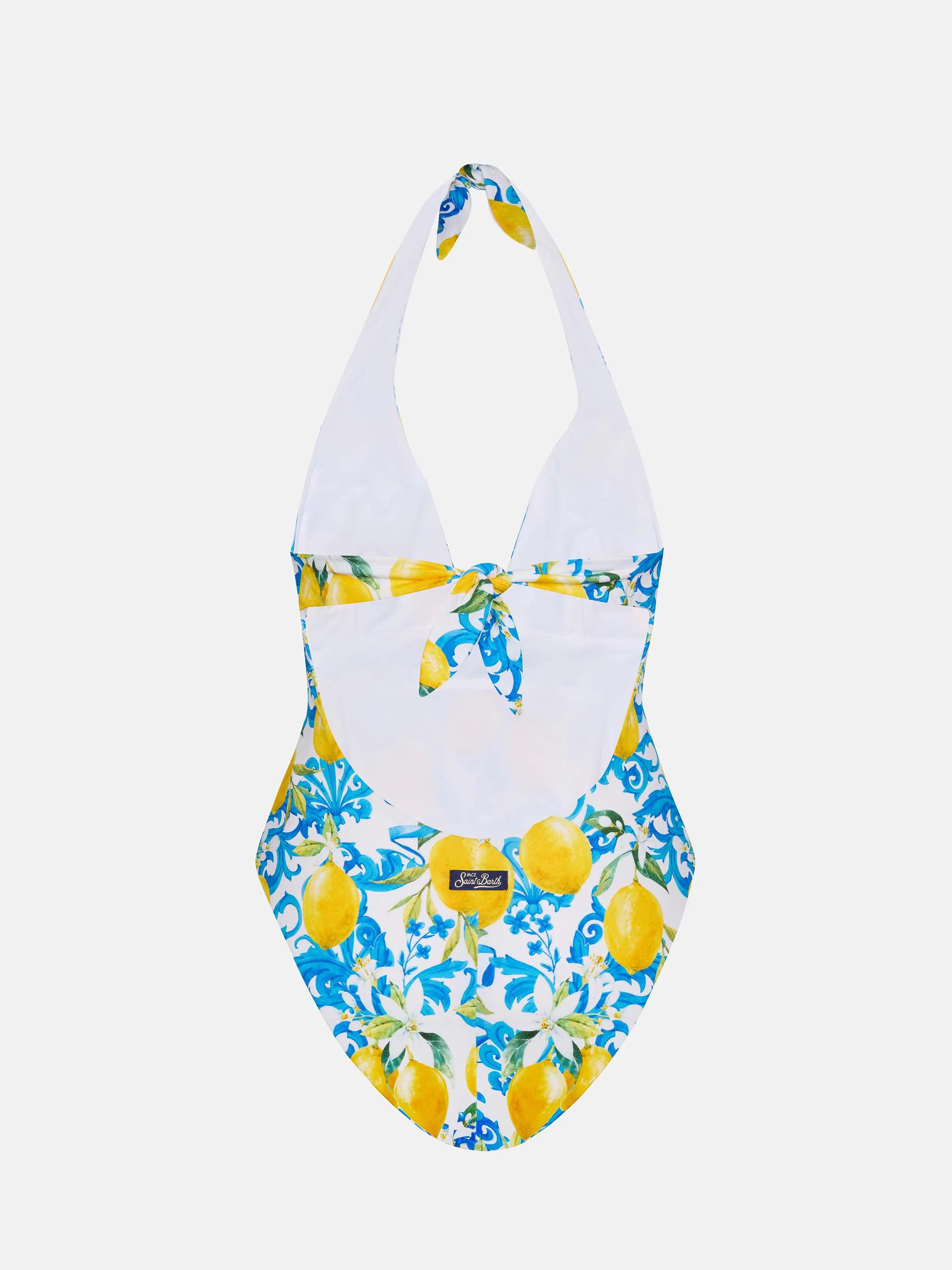 Costume intero Marylin con stampa maiolica - Image 3