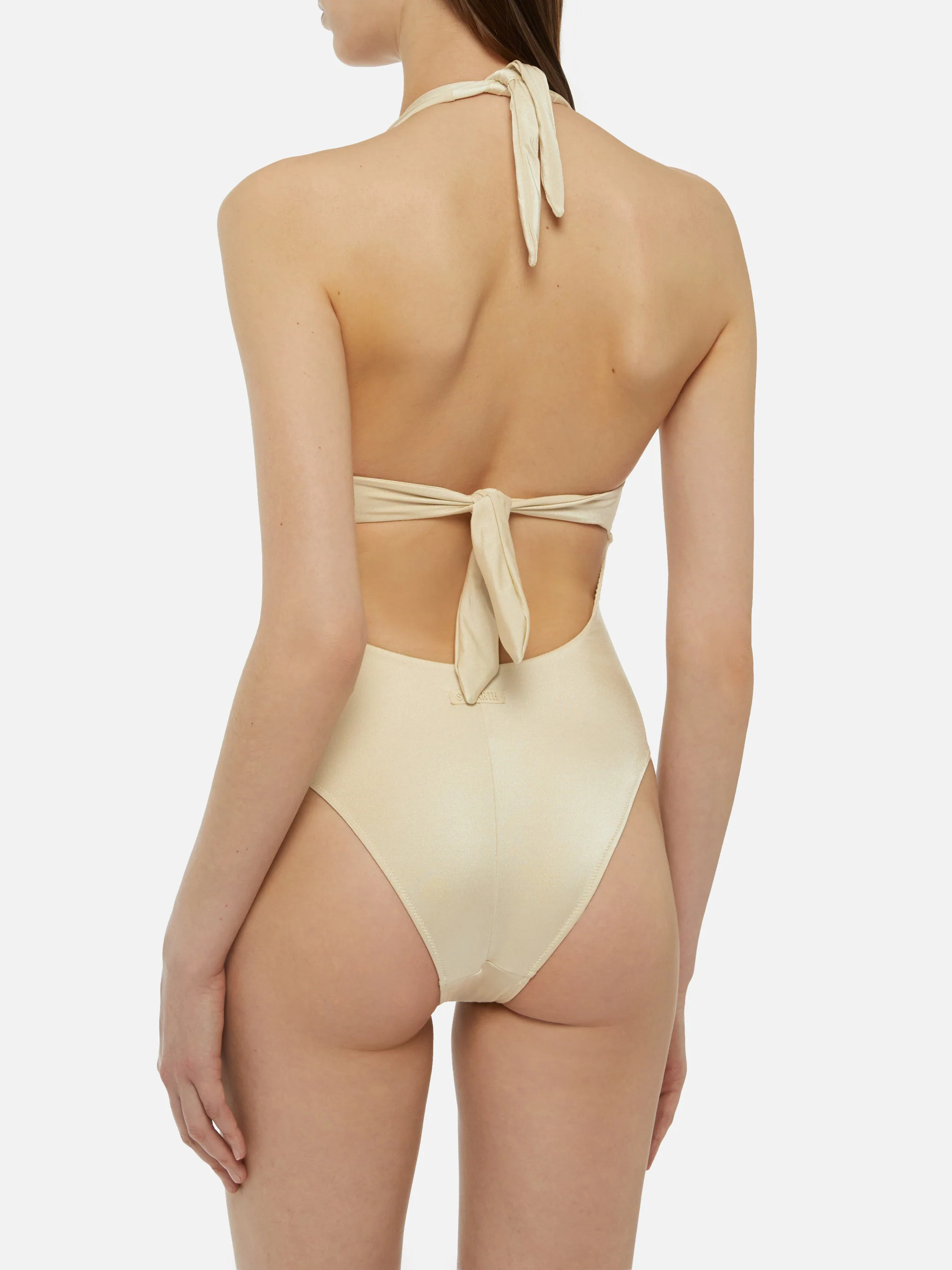 Costume intero Marylin shimmer oro - Image 4