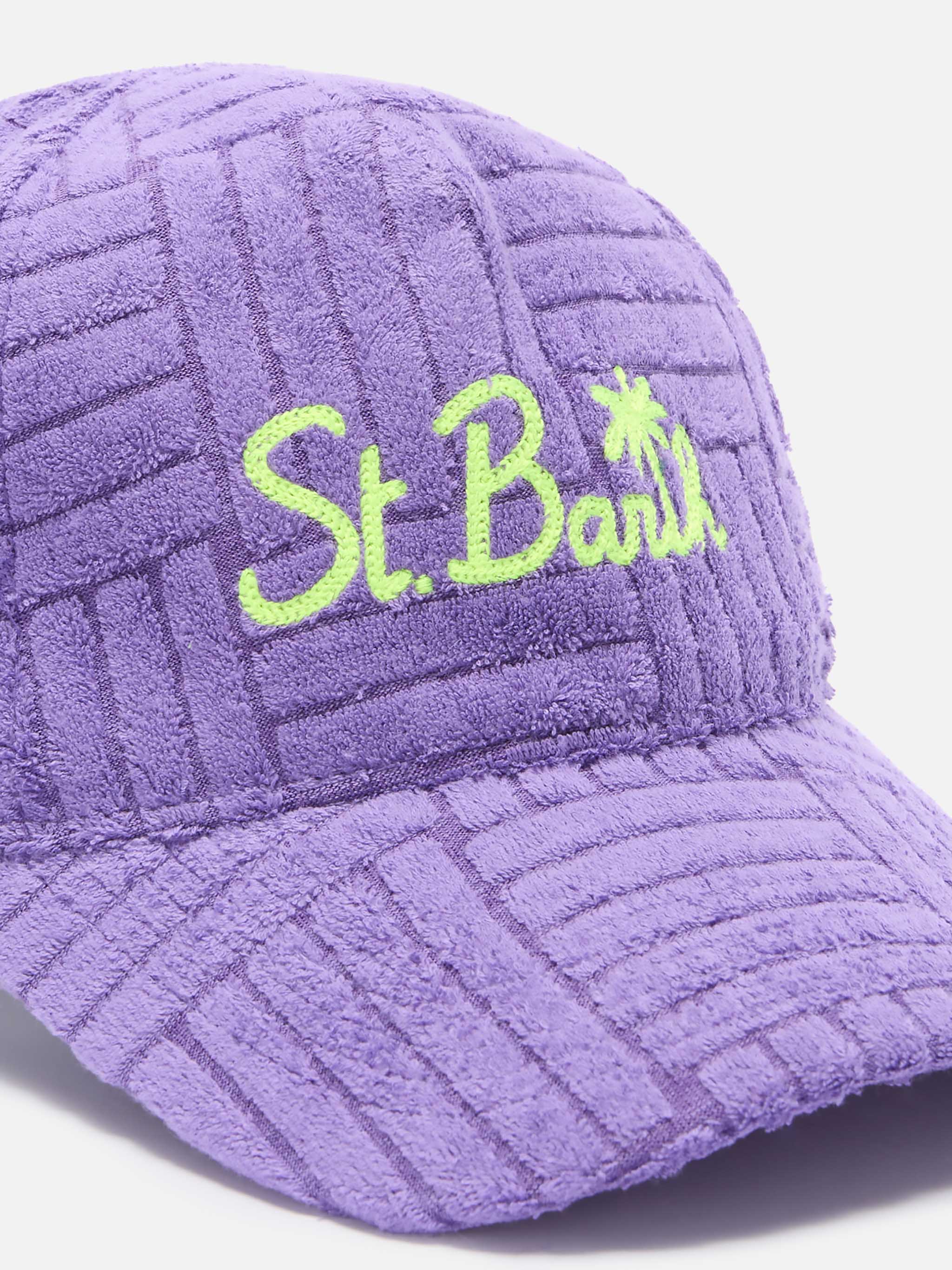 Cappellino in spugna viola Matthew - Image 2