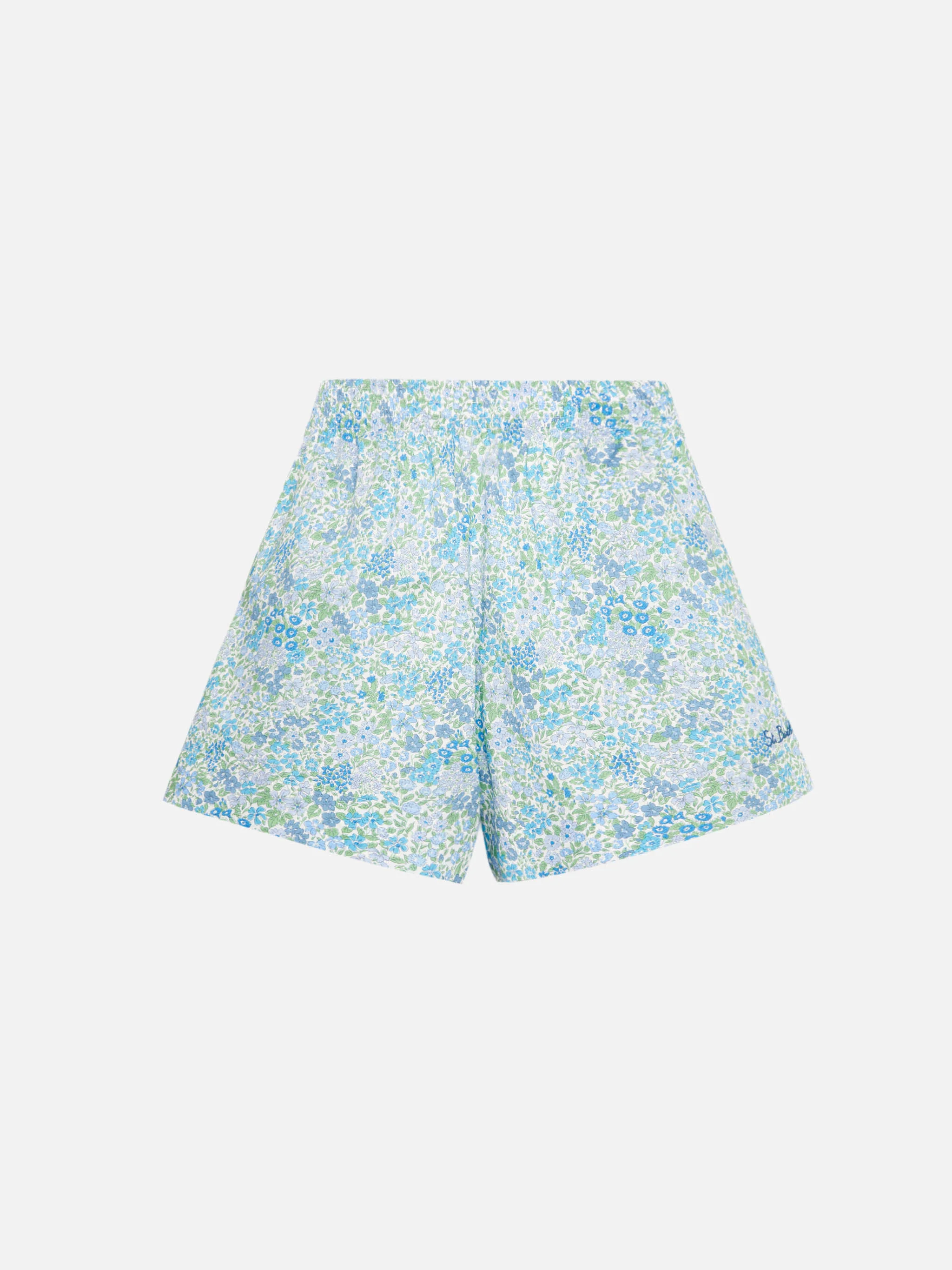 Meave shorts pull up in cotone con stampa Joanna Luise | MADE WITH LIBERTY FABRIC - Image 4
