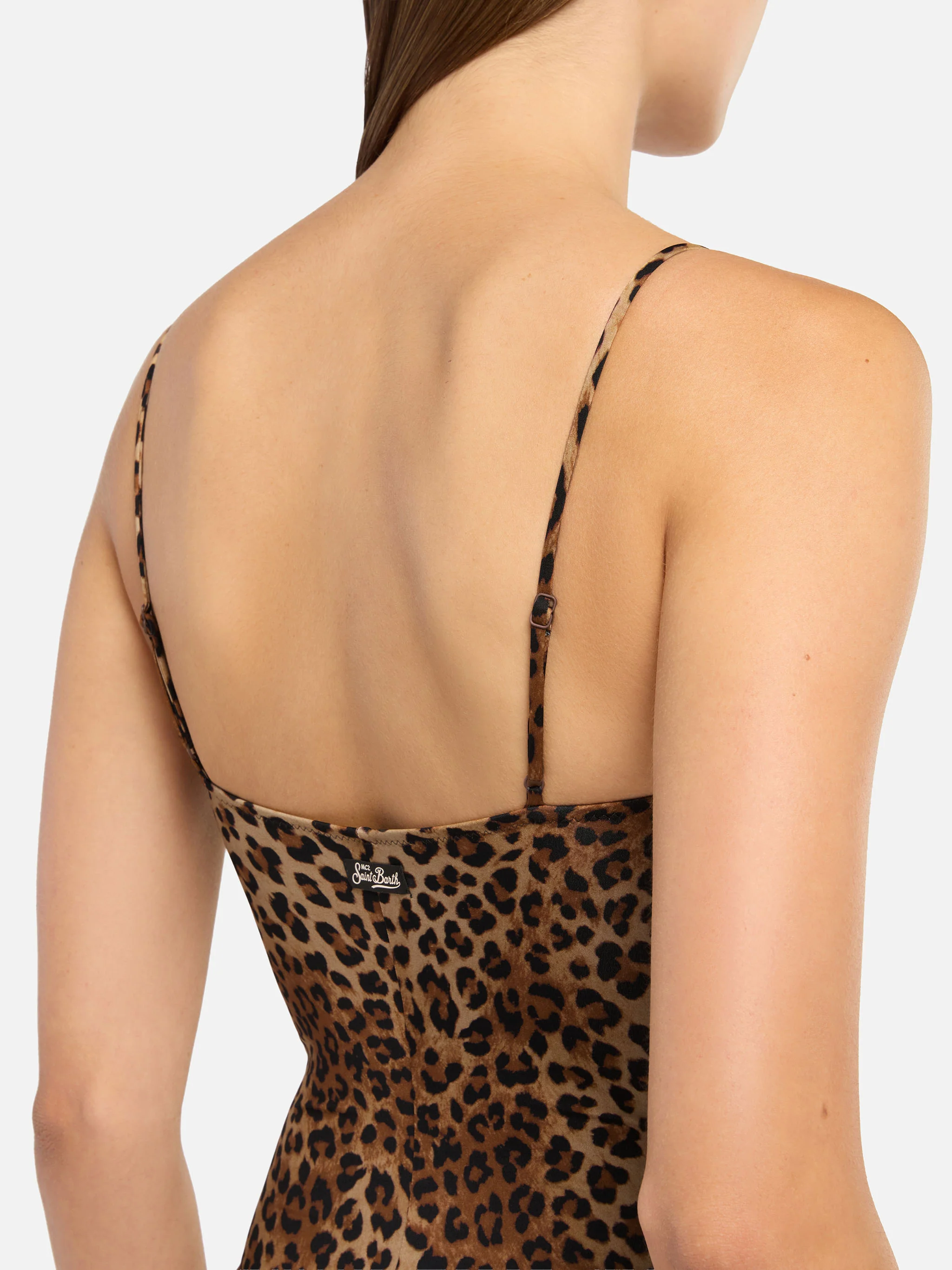 Costume intero Medea con ferretto e stampa animalier - Image 3
