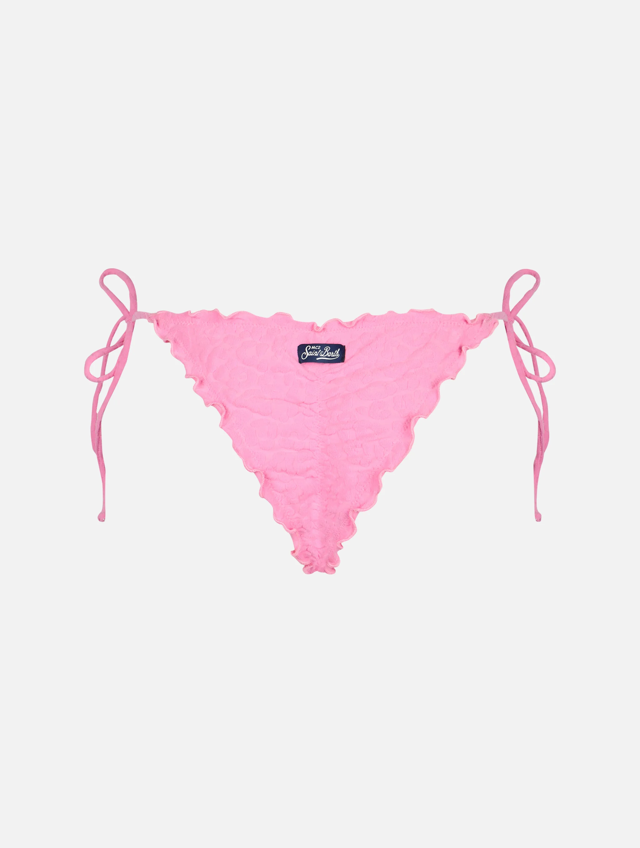 Slip mare Miami embossed animalier e taglio sgambato - Image 2