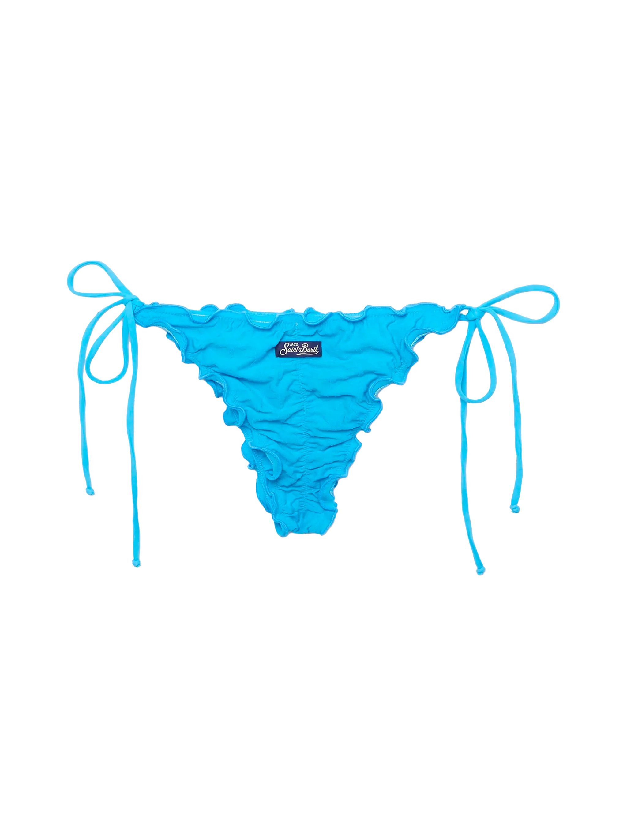 Slip mare Miami embossed con stelle marine e taglio sgambato - Image 2