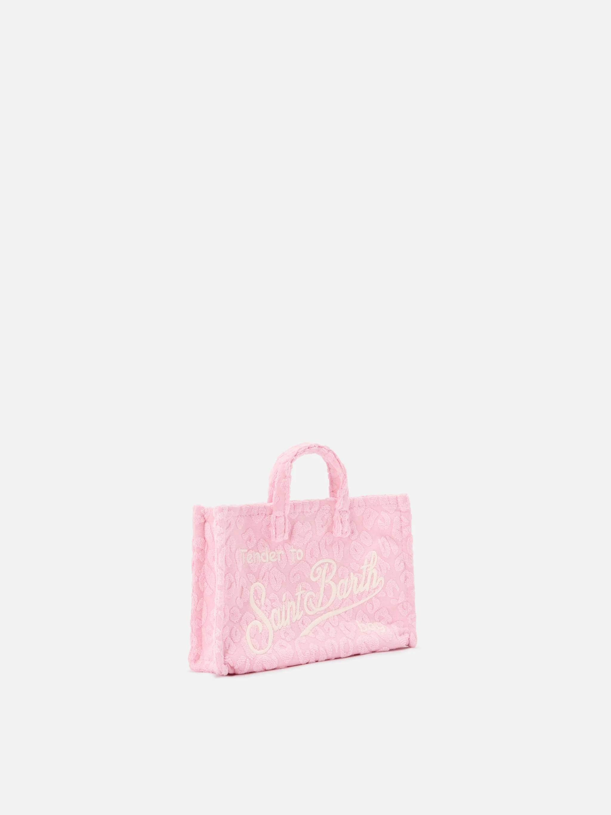 Borsa Phone micro effetto spugna con fantasia leopardata in rilievo - Image 2