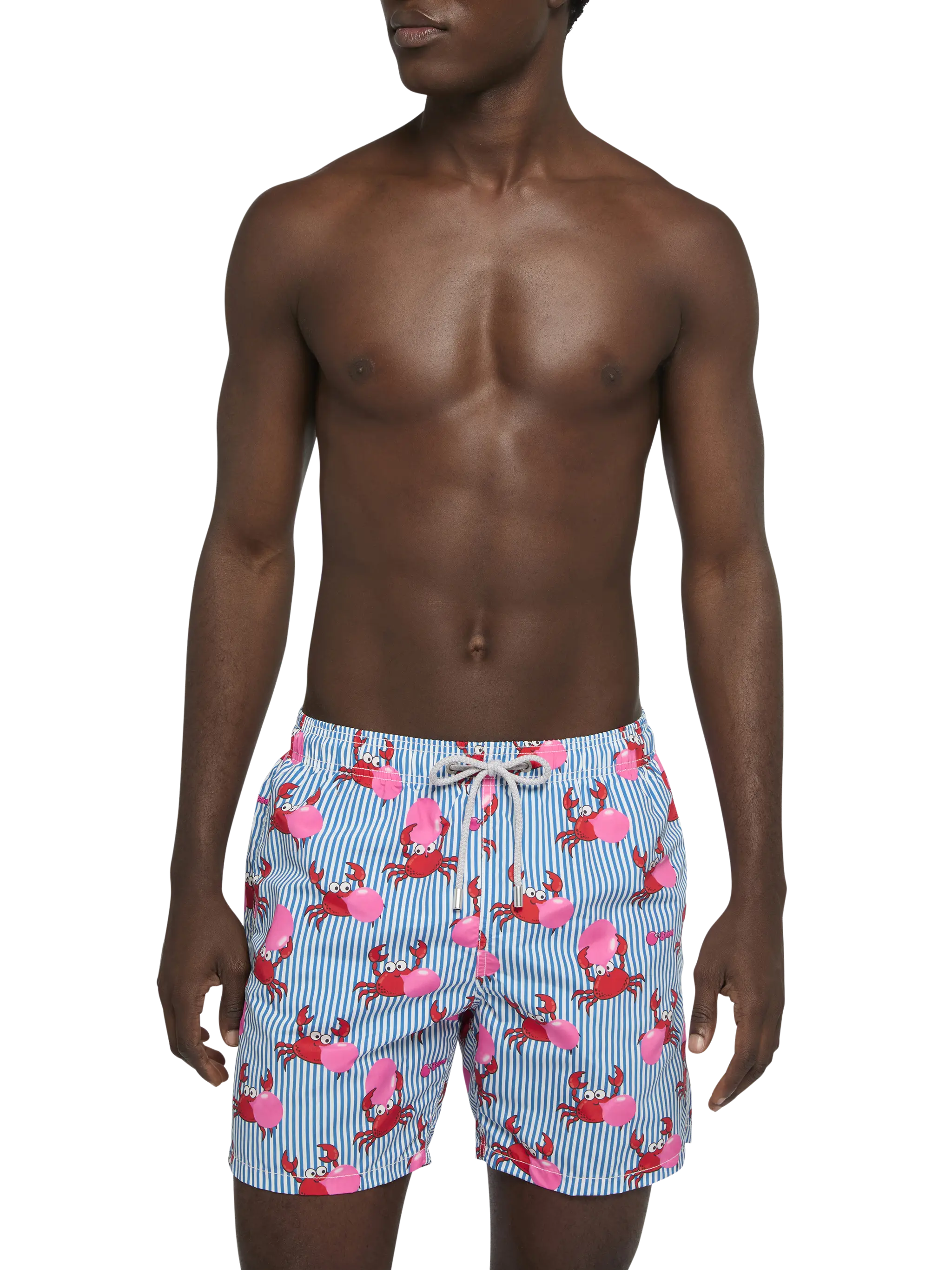 Costume mare lunghezza media Gustavia con stampa granchio Big Babol | BIG BABOL SPECIAL EDITION - Image 3