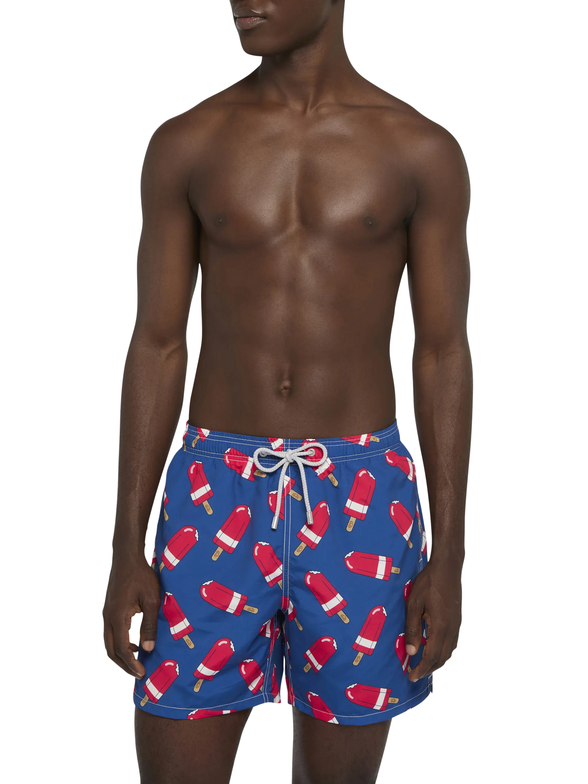 Costume mare lunghezza media Gustavia con stampa Fior di Fragola | ALGIDA SPECIAL EDITION - Image 3