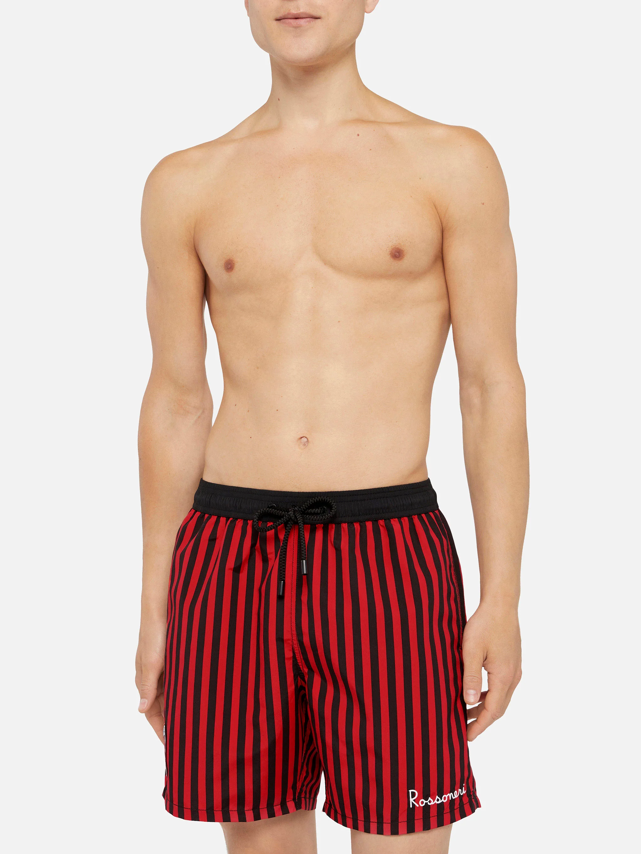 Costume mare lunghezza media Gustavia con stampa Milan | AC MILAN SPECIAL EDITION - Image 3
