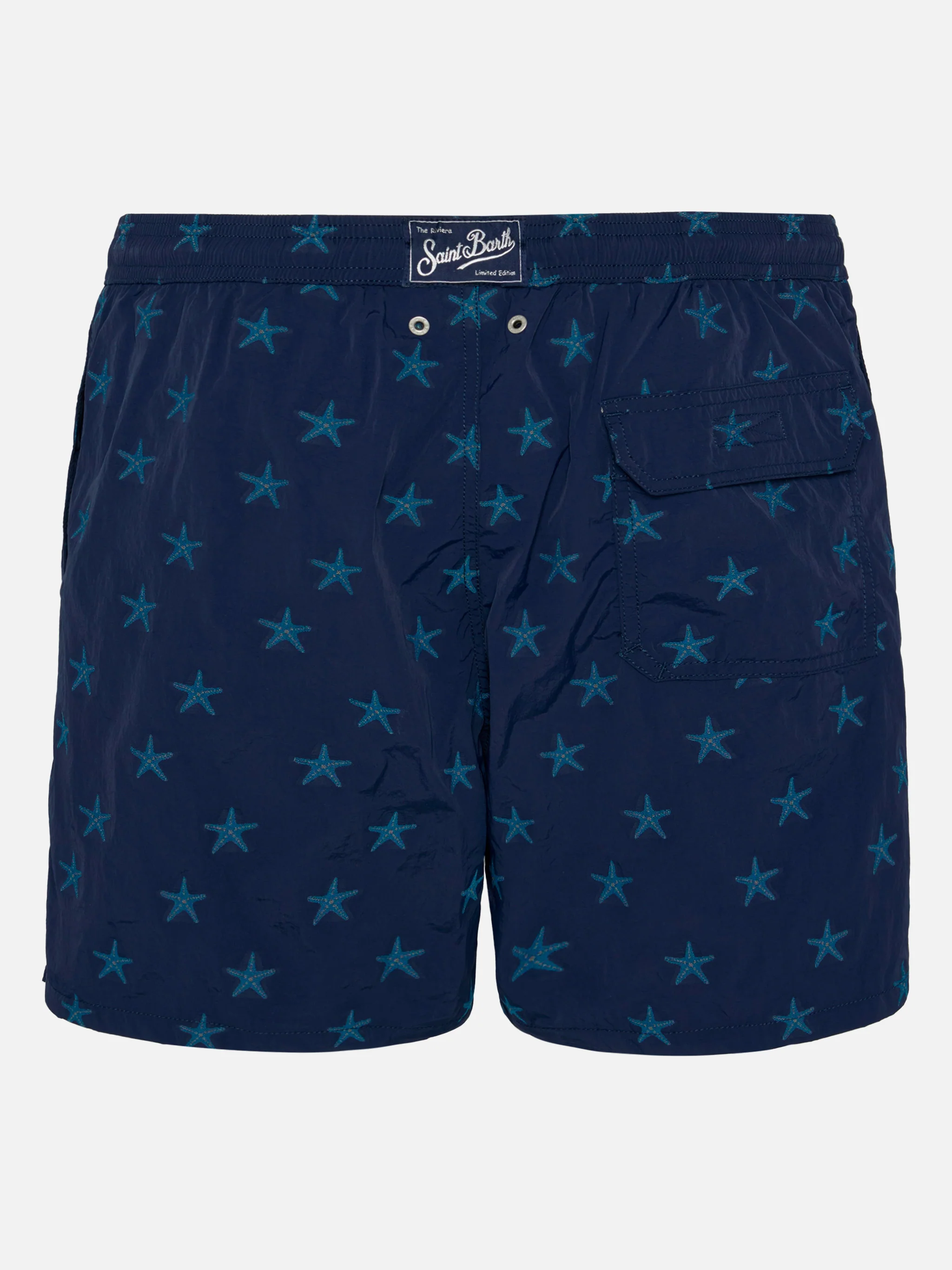 Costume mare  Patmos The Riviera con jacquard stelle marine - Image 2
