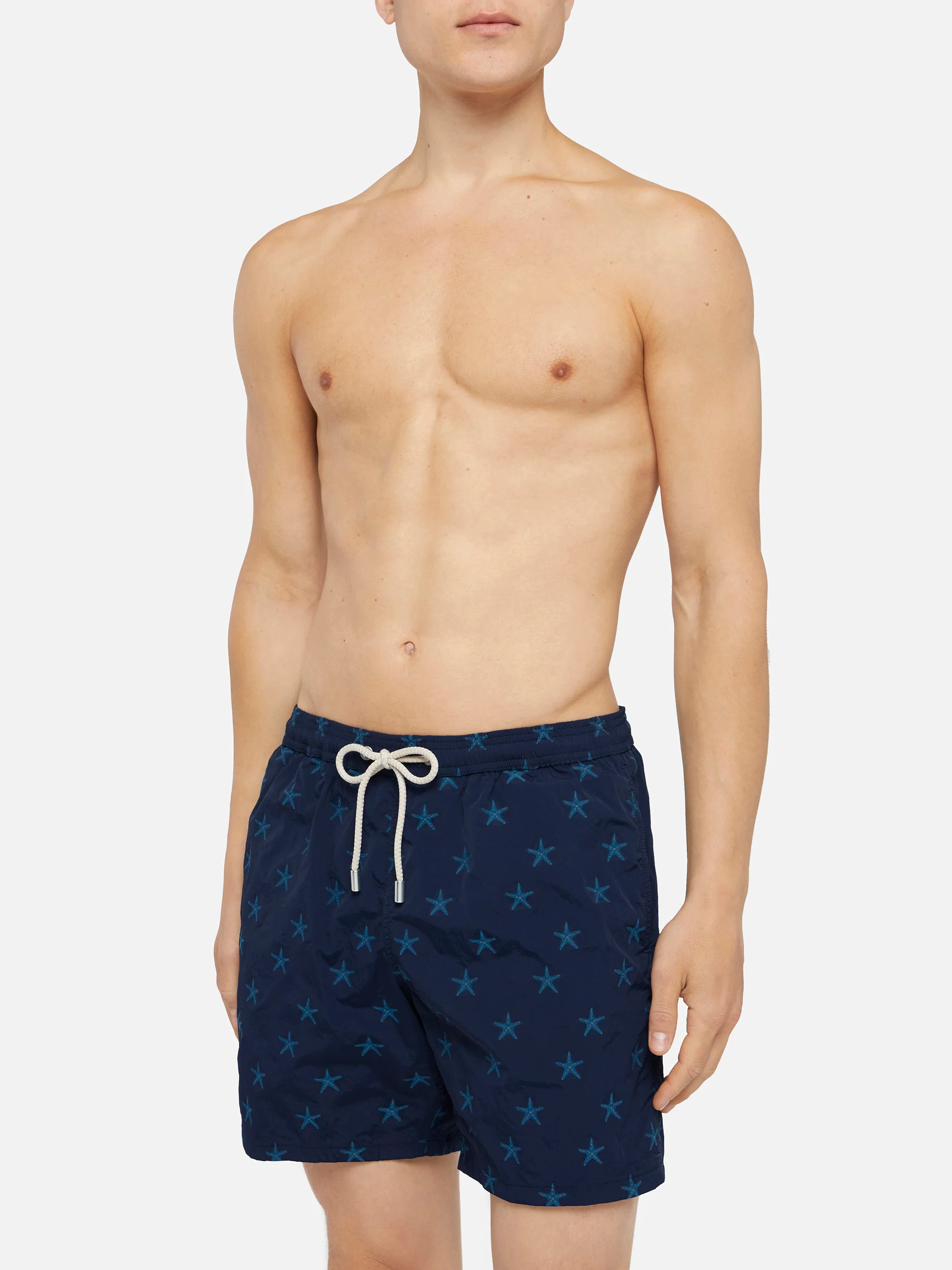 Costume mare  Patmos The Riviera con jacquard stelle marine - Image 3