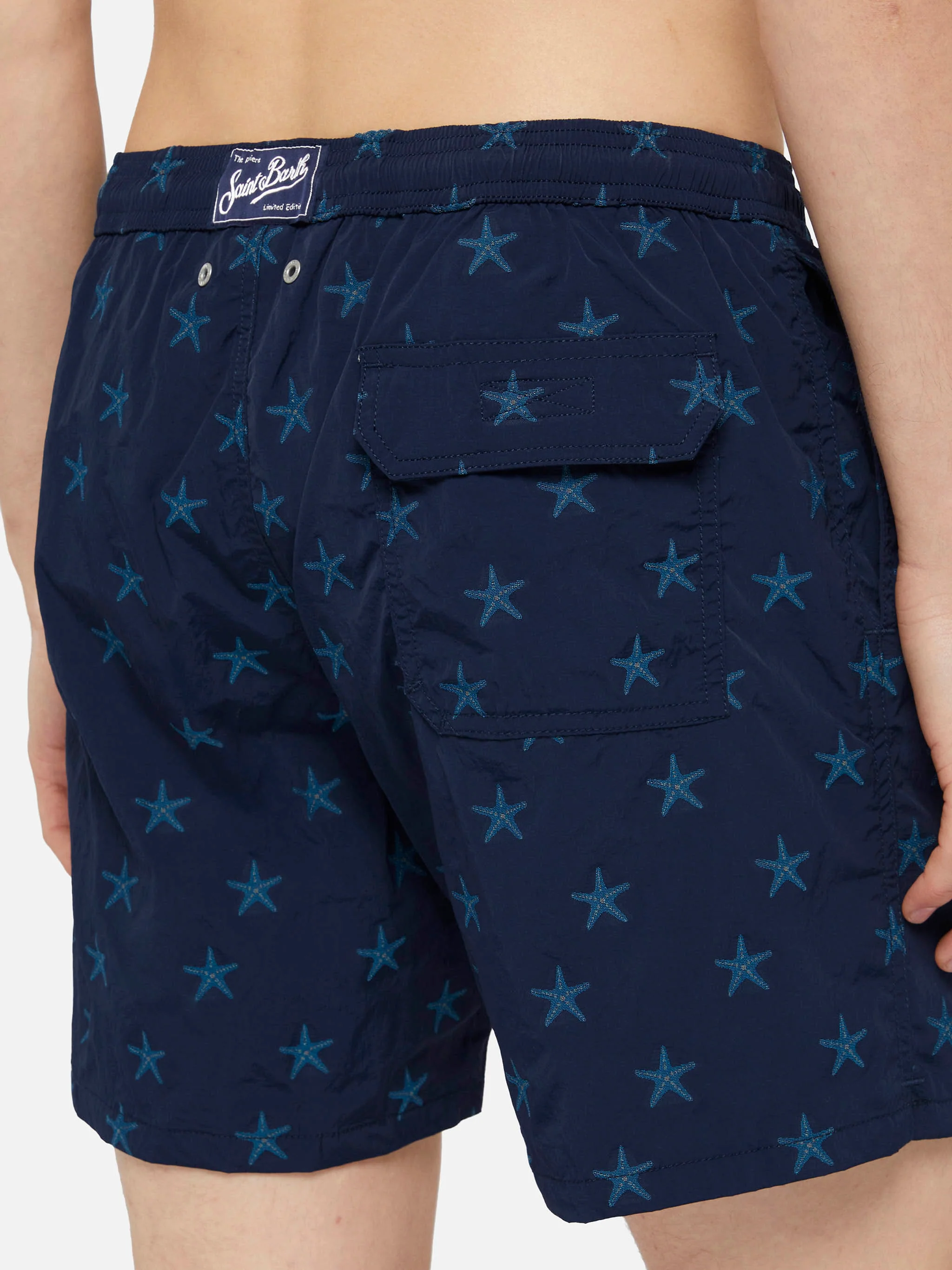 Costume mare  Patmos The Riviera con jacquard stelle marine - Image 6