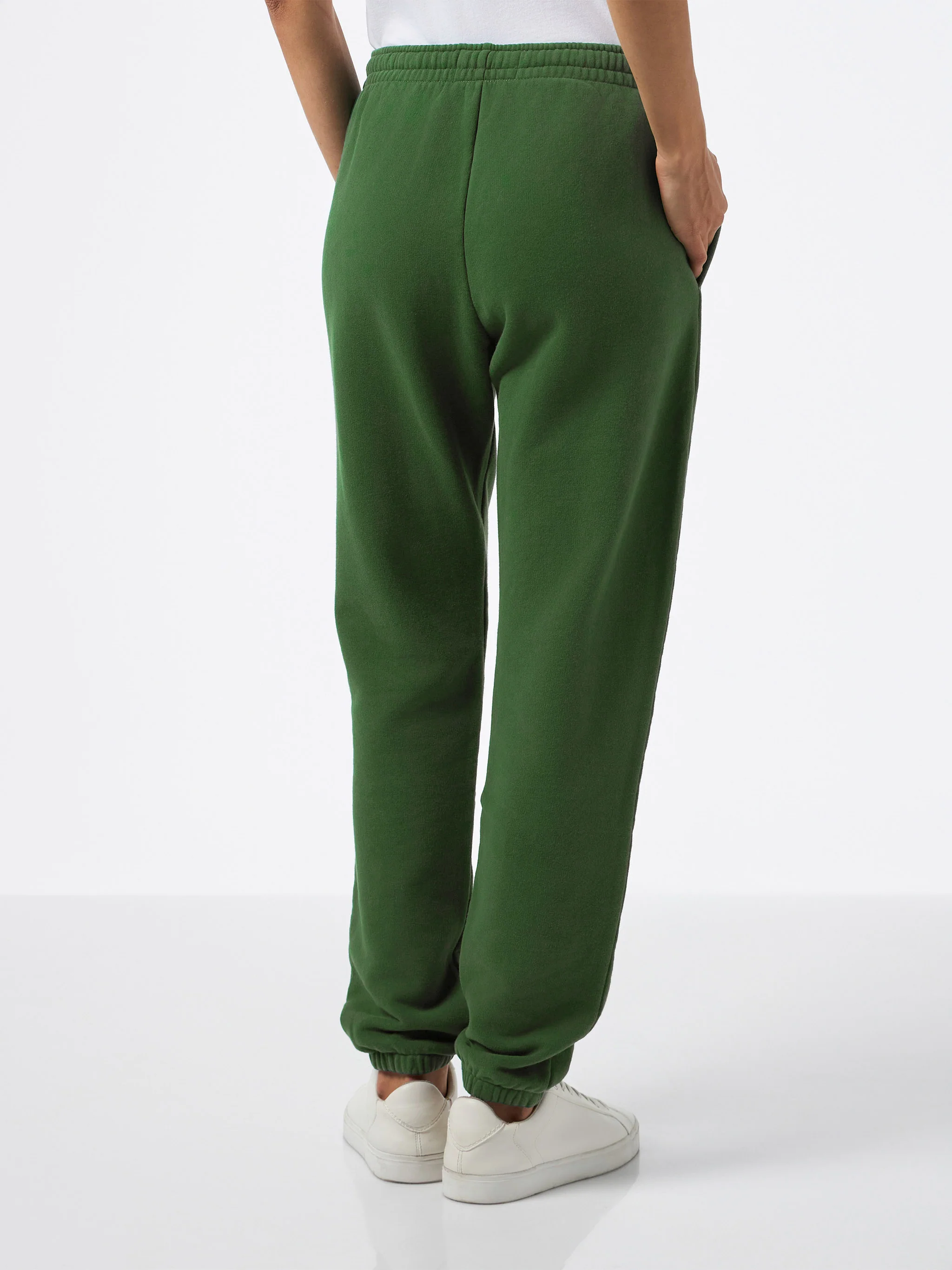 Pantaloni da jogging in pile Odalys verde militare - Image 3