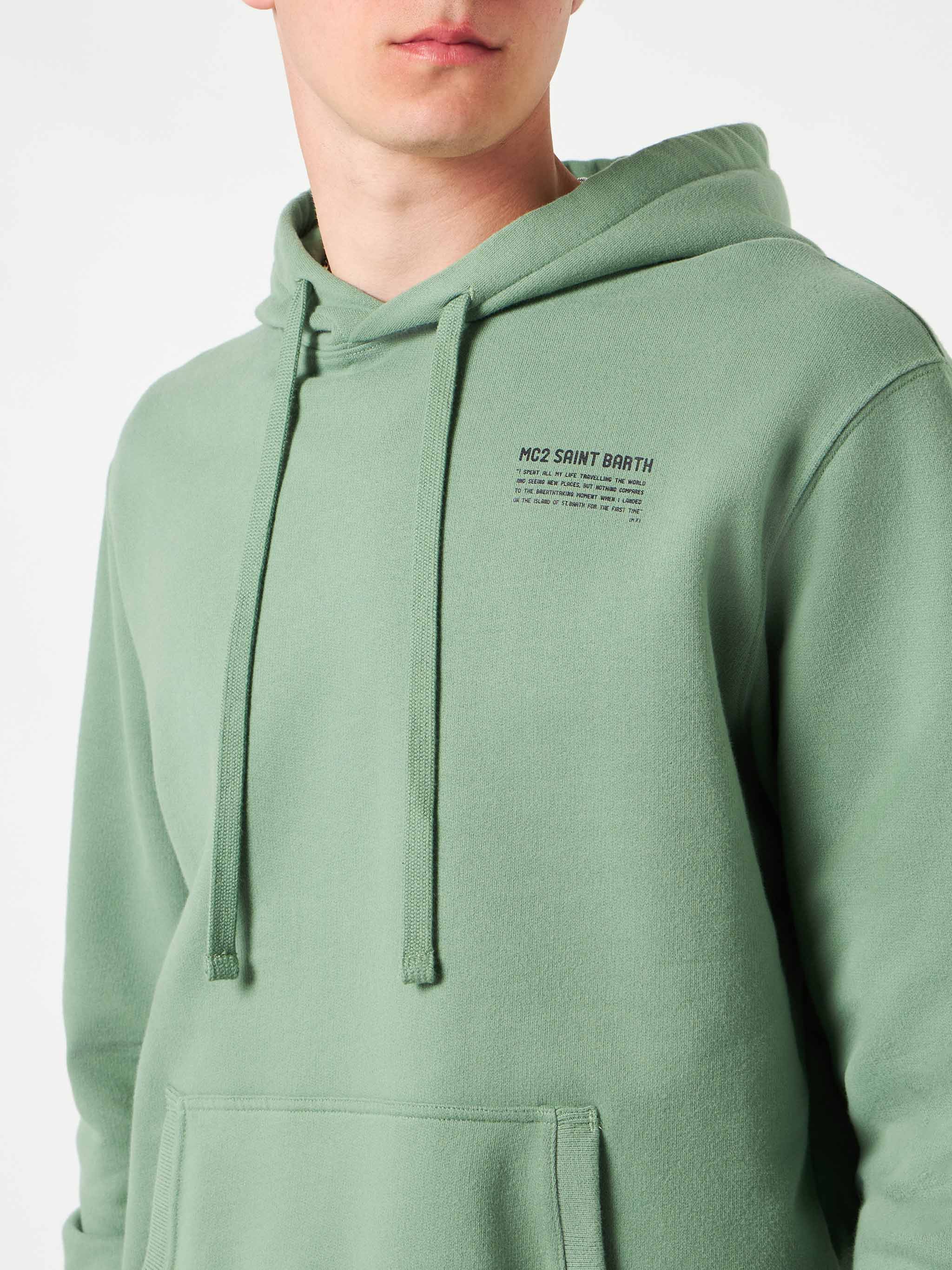 Felpa con cappuccio verde militare | EDIZIONE SPECIALE PANTONE® - Image 2