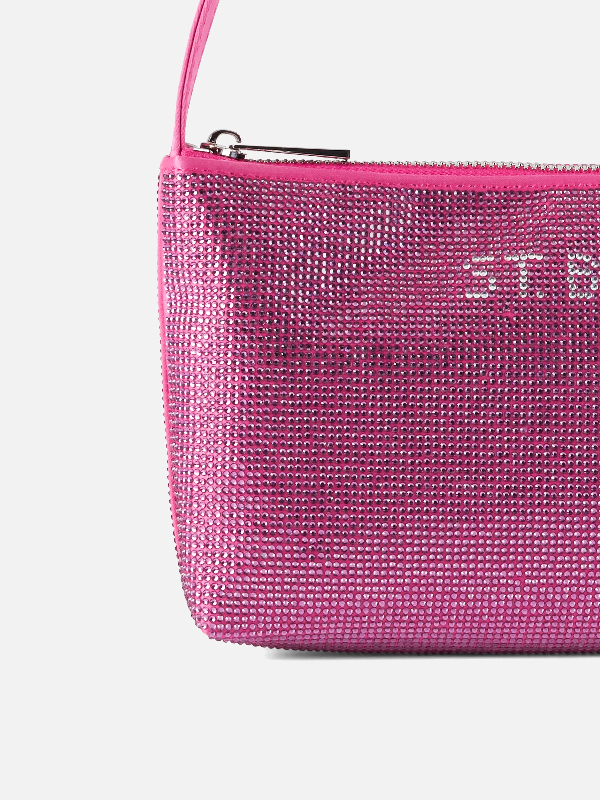 Borsa mini con strass fucsia - Image 4