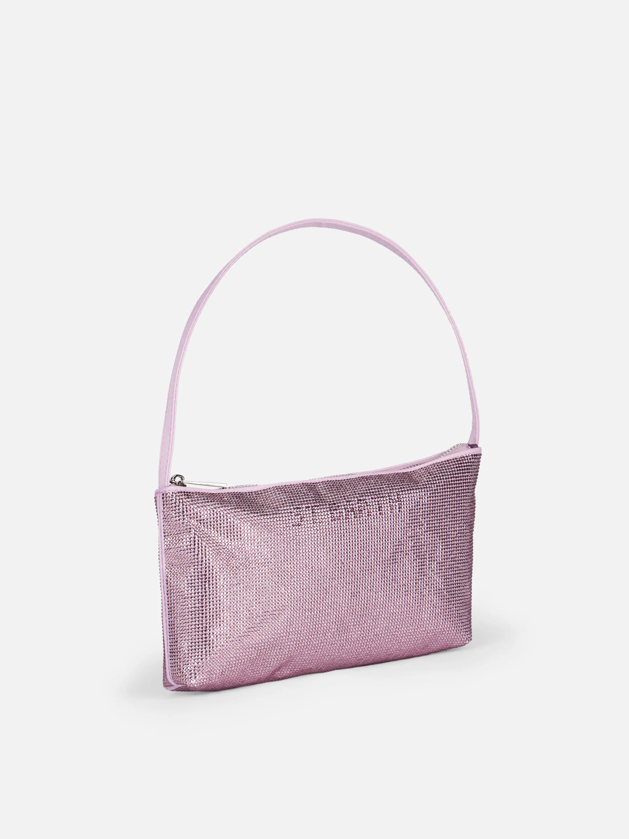 Borsa mini con strass lilla - Image 4