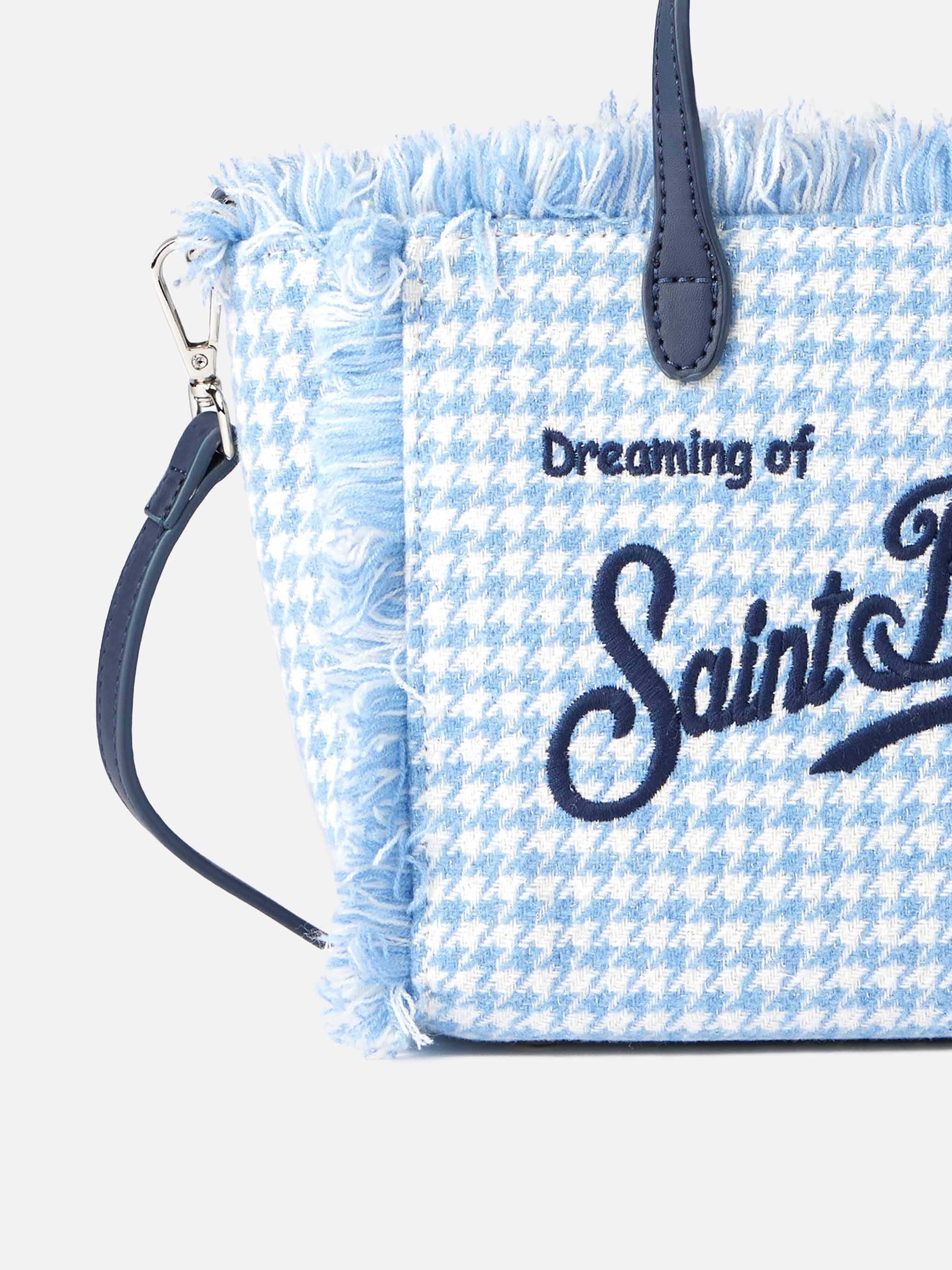 Borsa Vanity Mini pied de poule shiny - Image 3