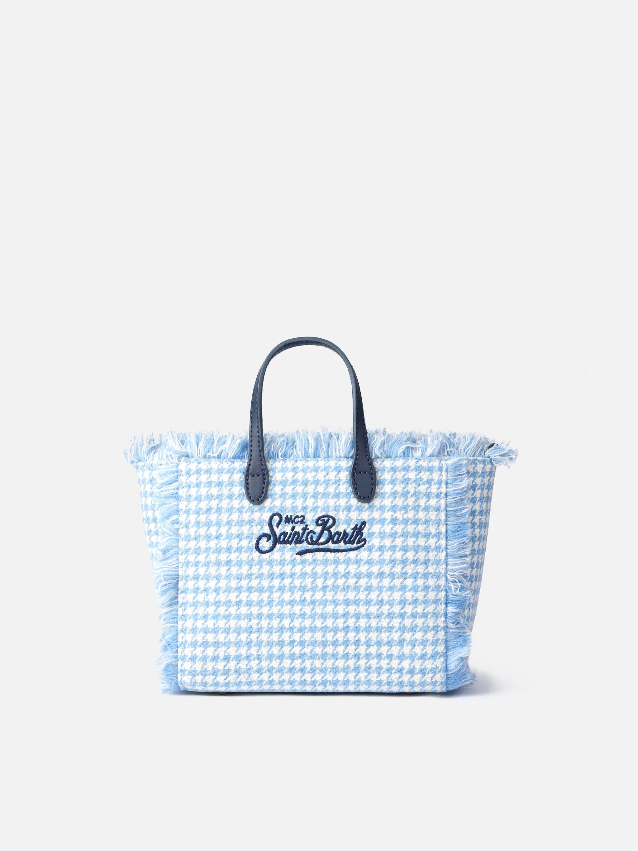 Borsa Vanity Mini pied de poule shiny - Image 5