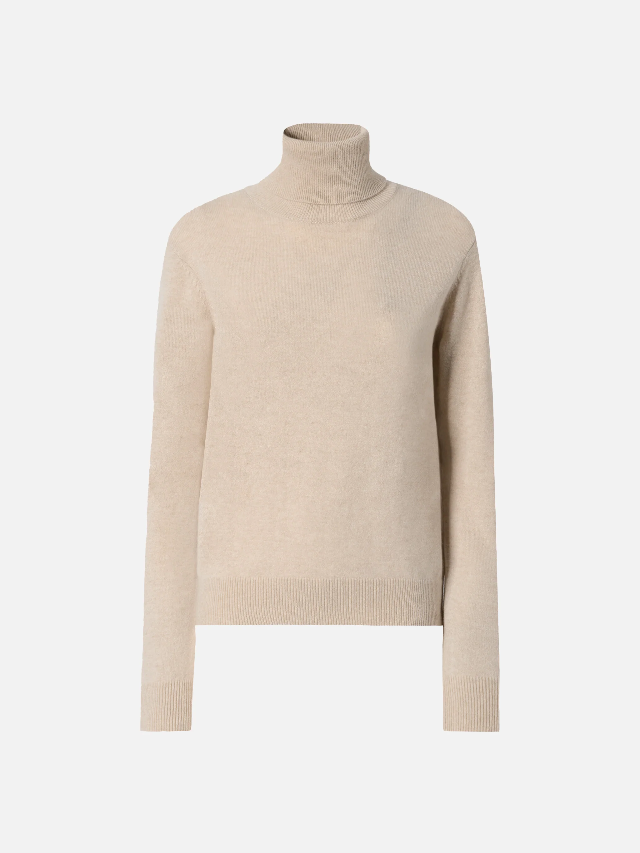 Dolcevita  Moody in cashmere beige melange  con ricamo St. Barth - Image 5