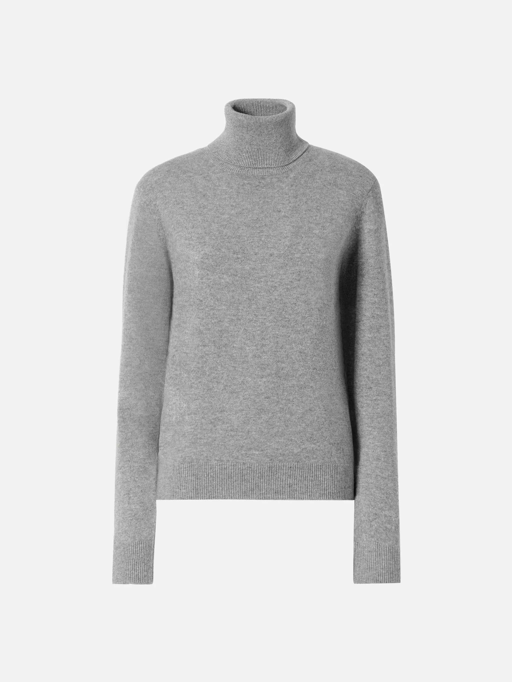 Dolcevita  Moody in cashmere grigio melange con ricamo St. Barth - Image 5