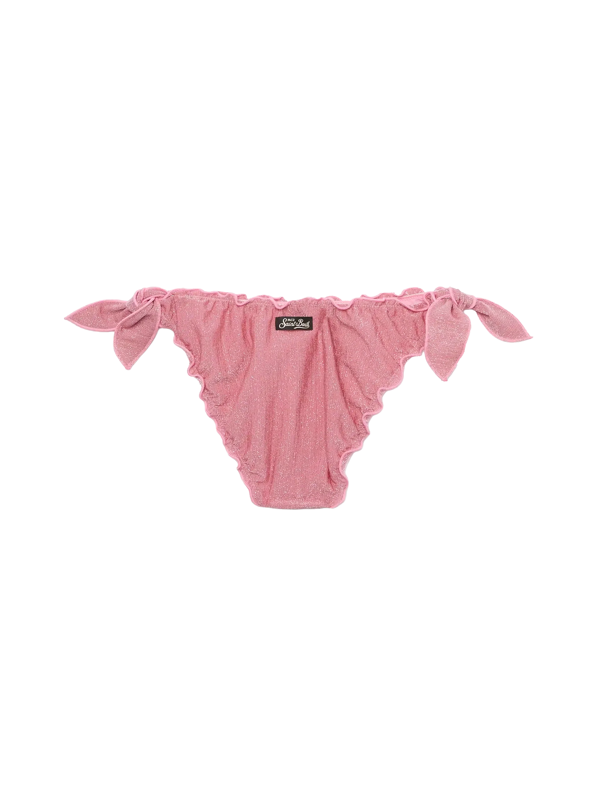 Moon slip mare classico in lurex color rosa - Image 2