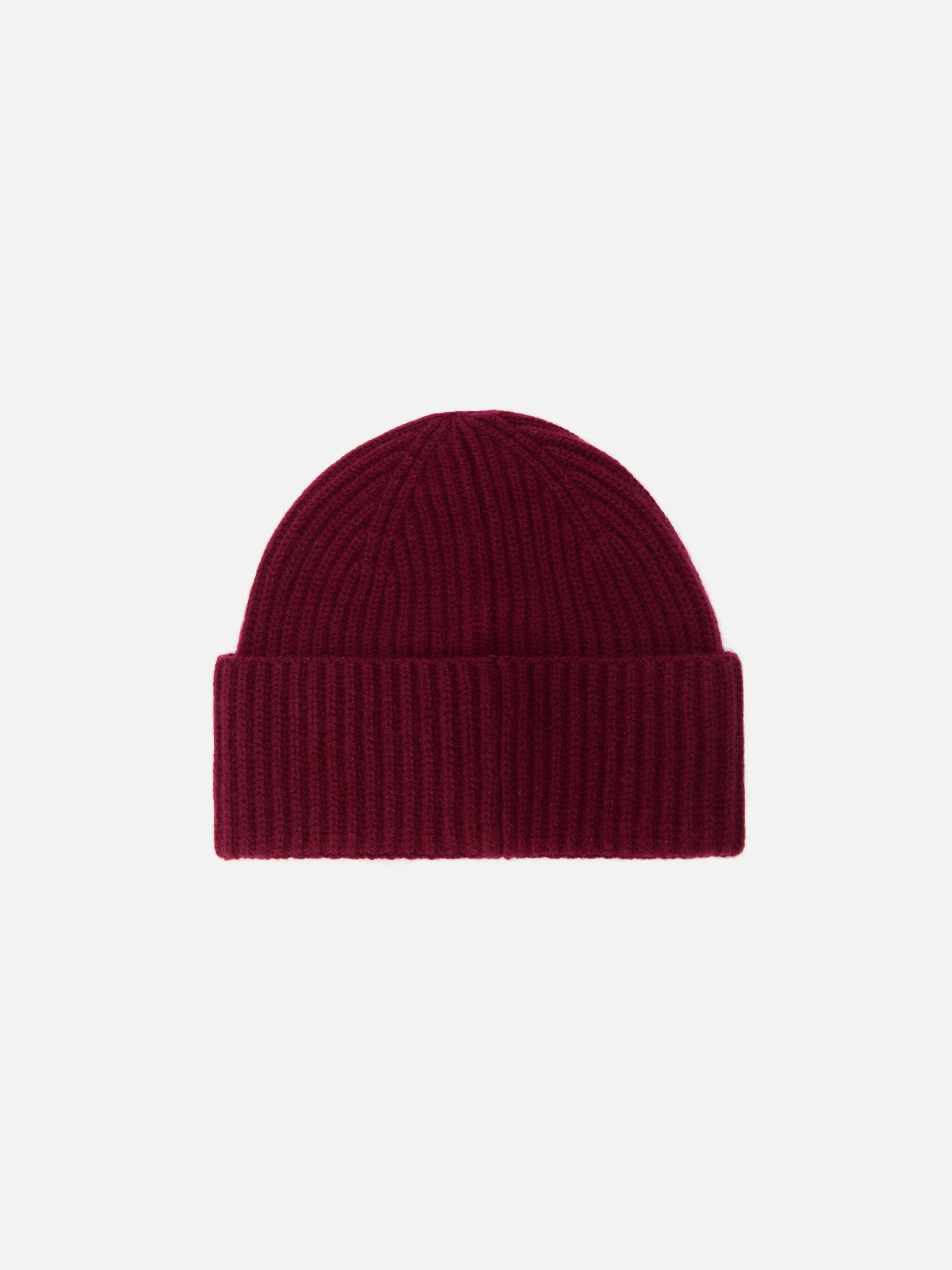 Berretto Moss in 100% LANA bordeaux con ricamo St. Barth - Image 3