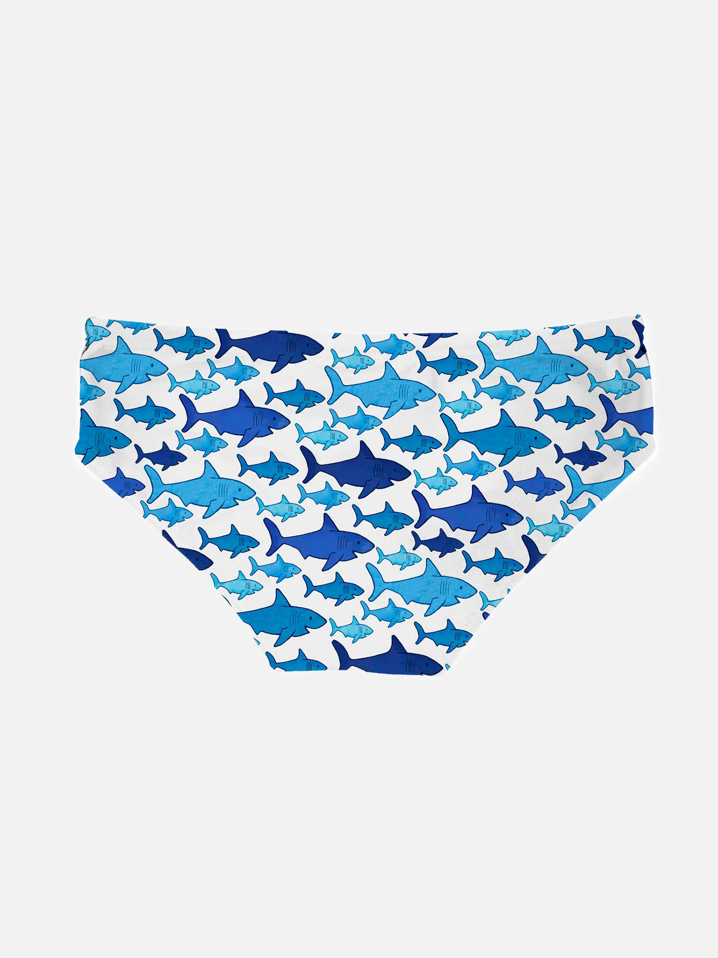 Slip da bagno da bambino stampa multi squalo - Image 2
