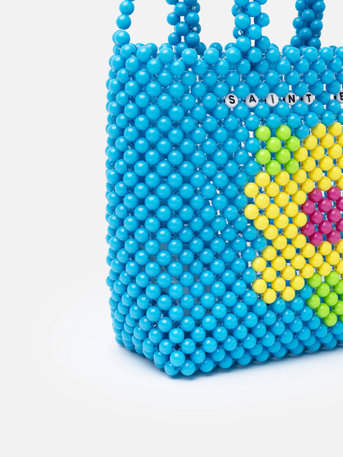 Borsa piccola con perline multicolor - Image 3