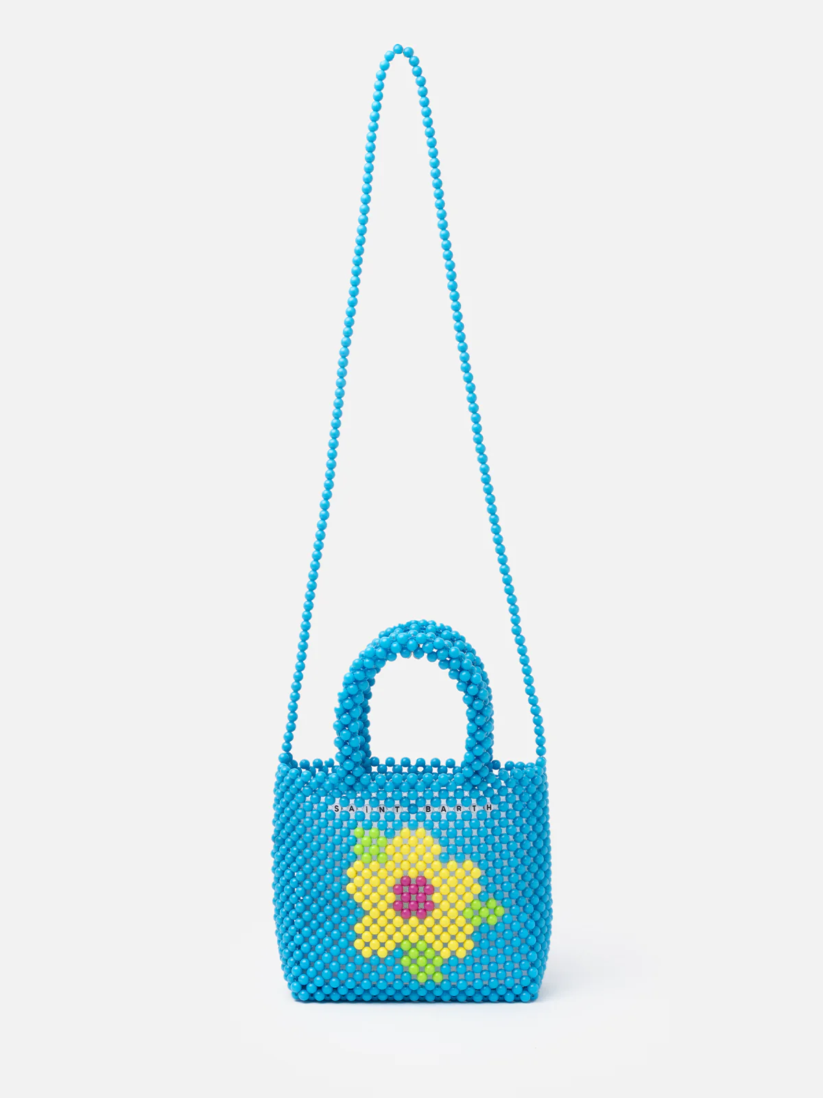 Borsa piccola con perline multicolor - Image 4