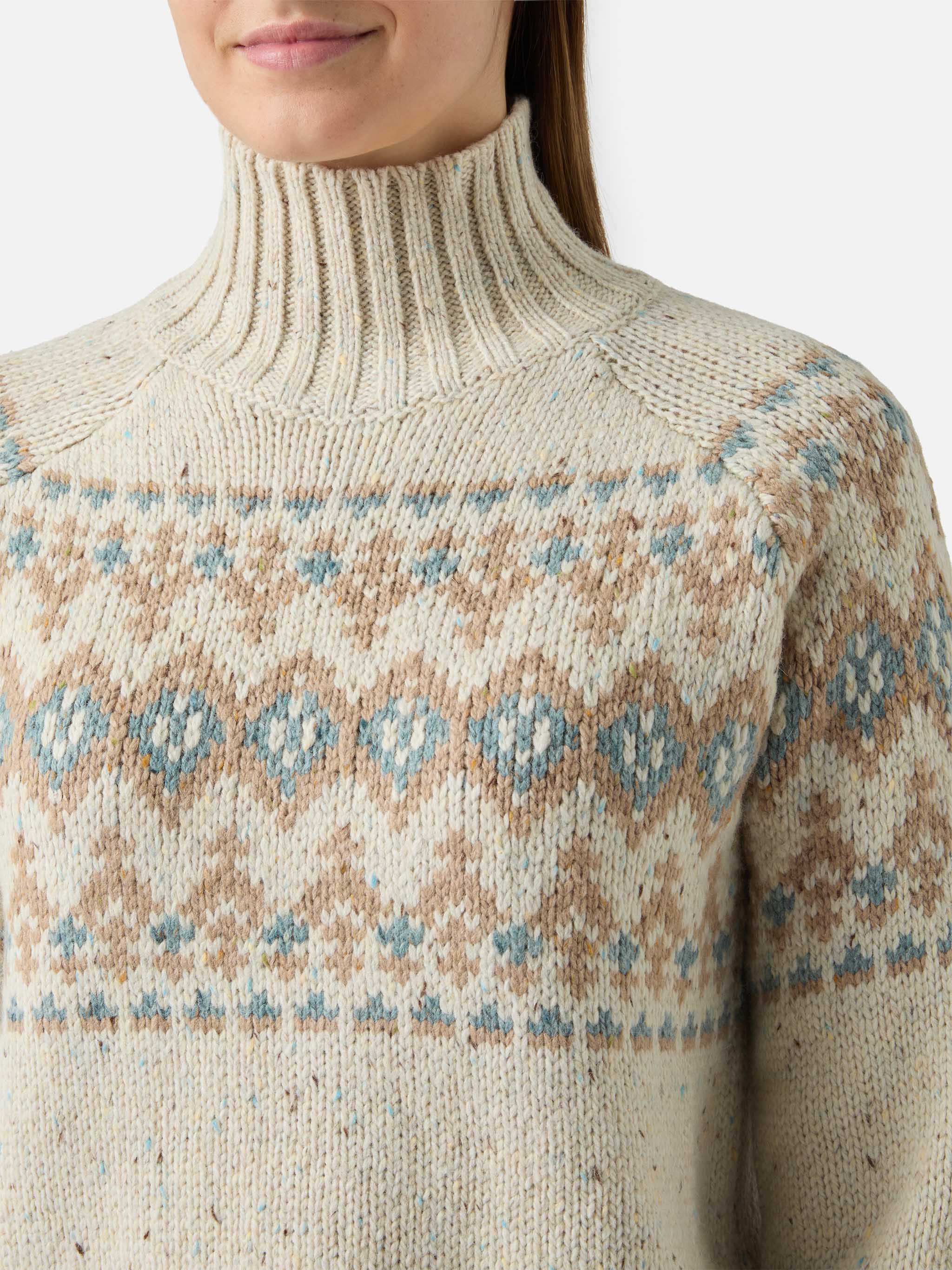 Dolcevita Myra donegal con jacquard Fair Isle - Image 2