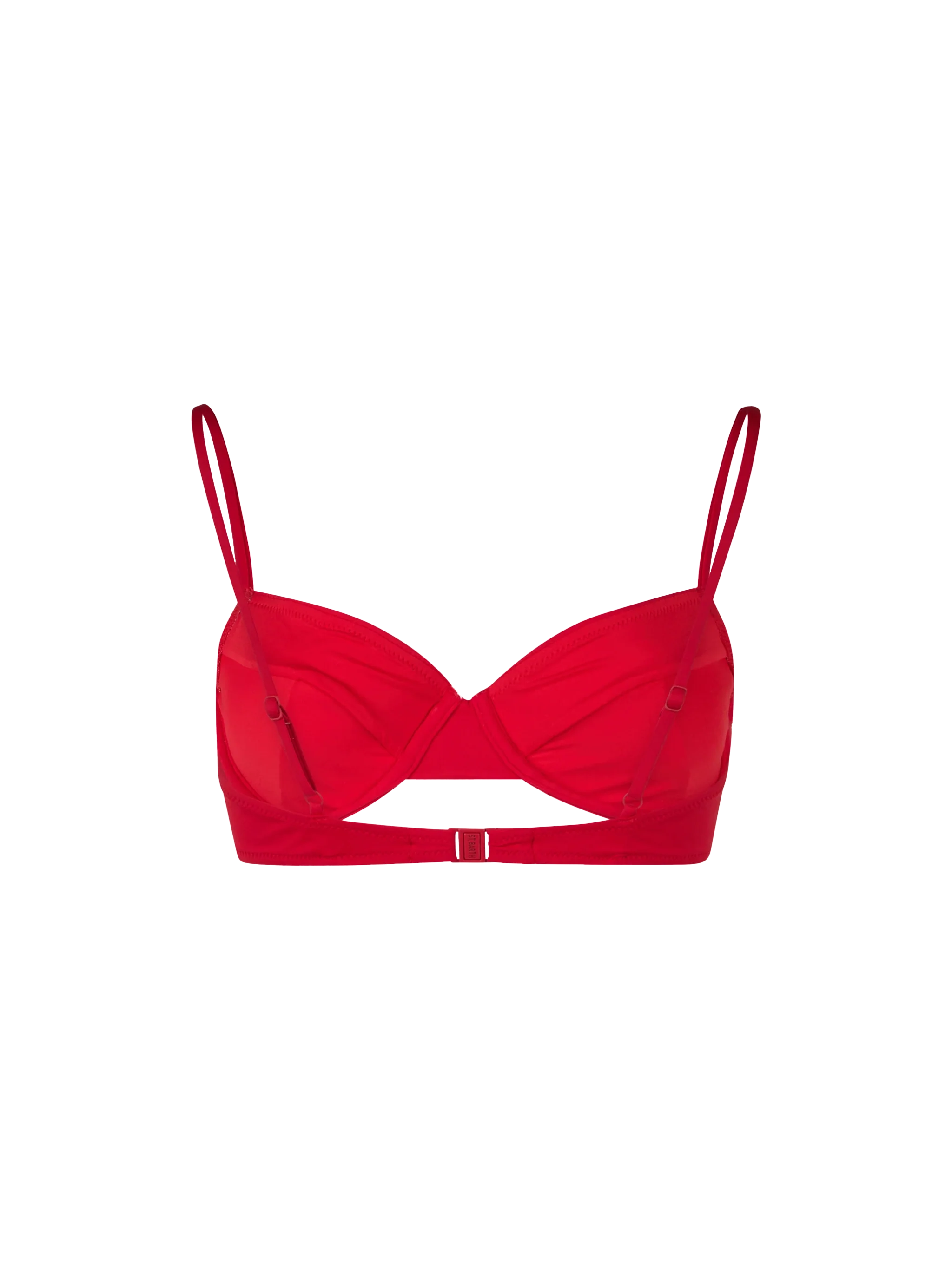 Bralette rossa Bea con ferretto - Image 2