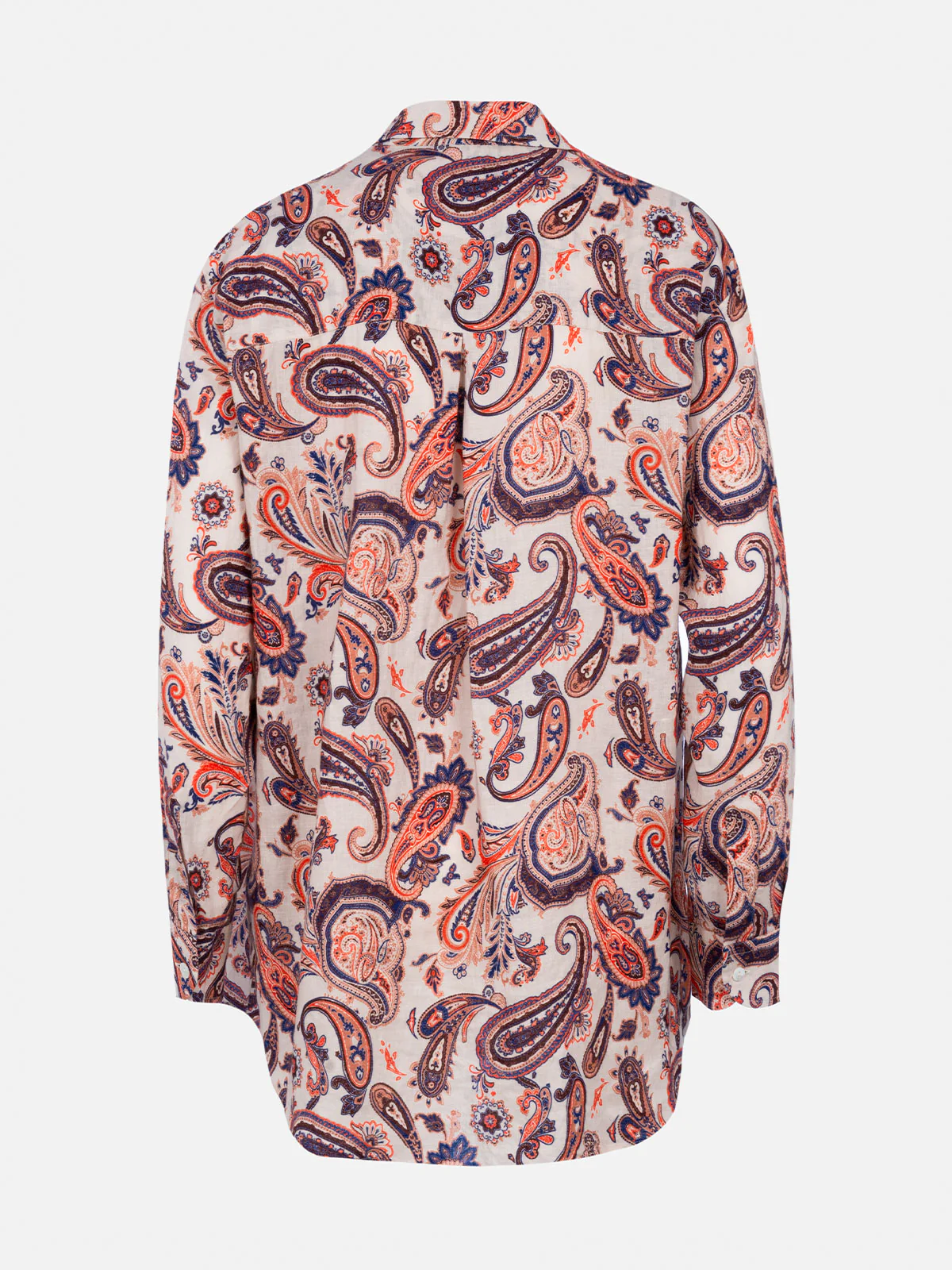 Camicia Alodie in lino con fantasia paisley - Image 6
