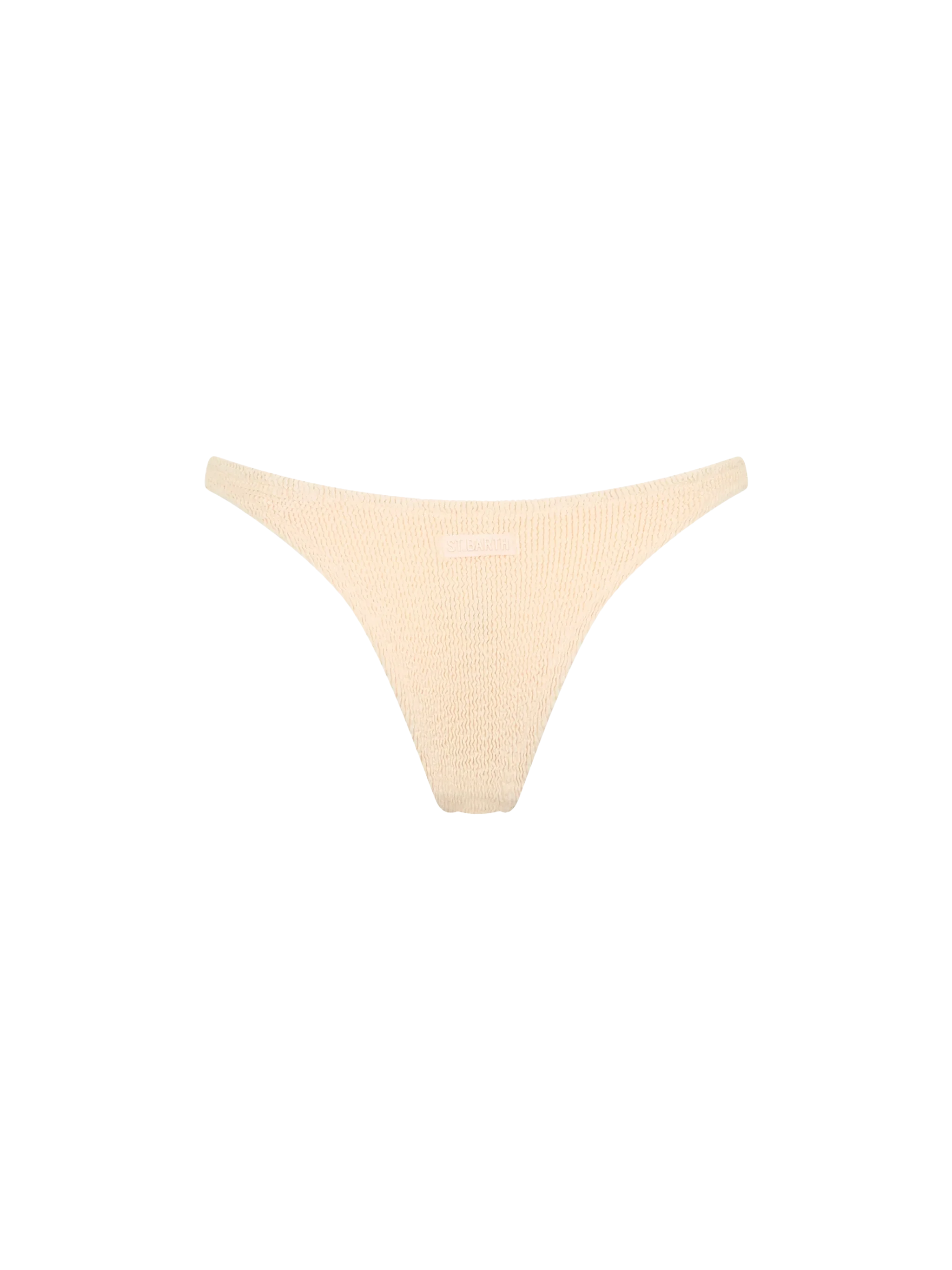 Naomi slip mare cheeky in crinkle color beige - Image 2