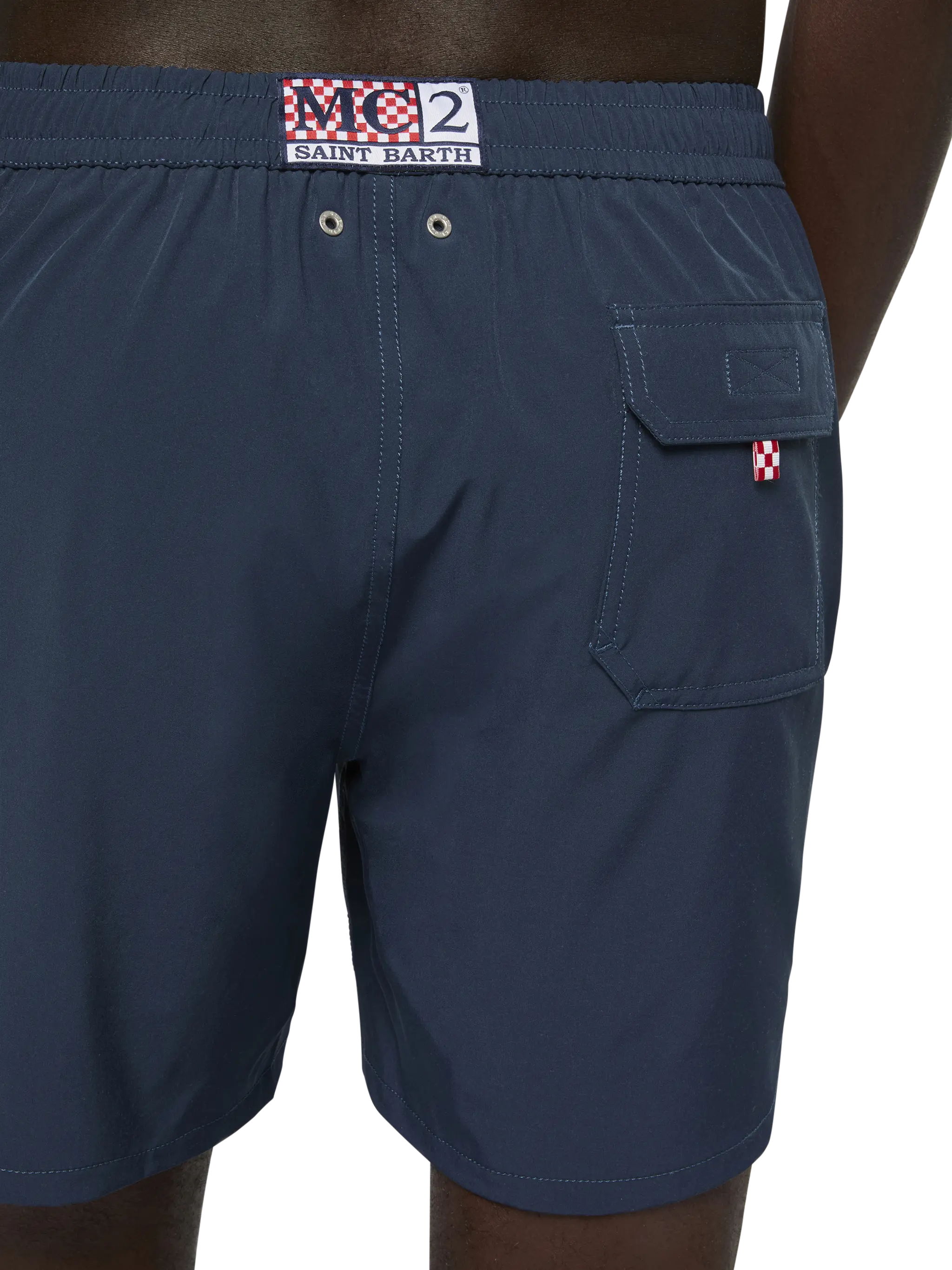Costume mare Comfort blu navy con ricamo Sapore di Mare | SAPORE DI MARE SPECIAL EDITION - Image 6