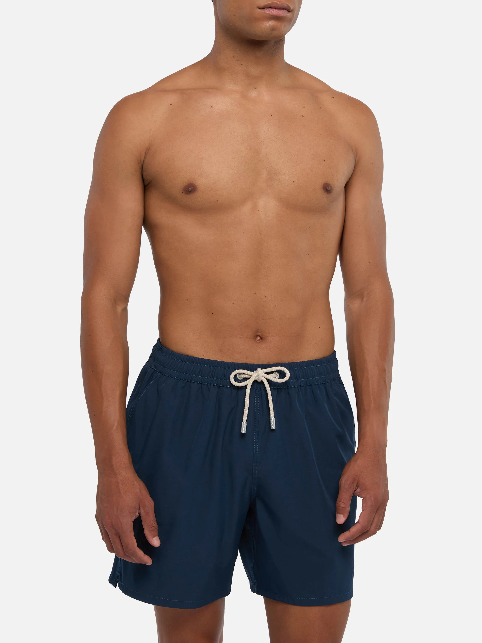 Costume mare Comfort blu navy con ricamo St. Barth - Image 3