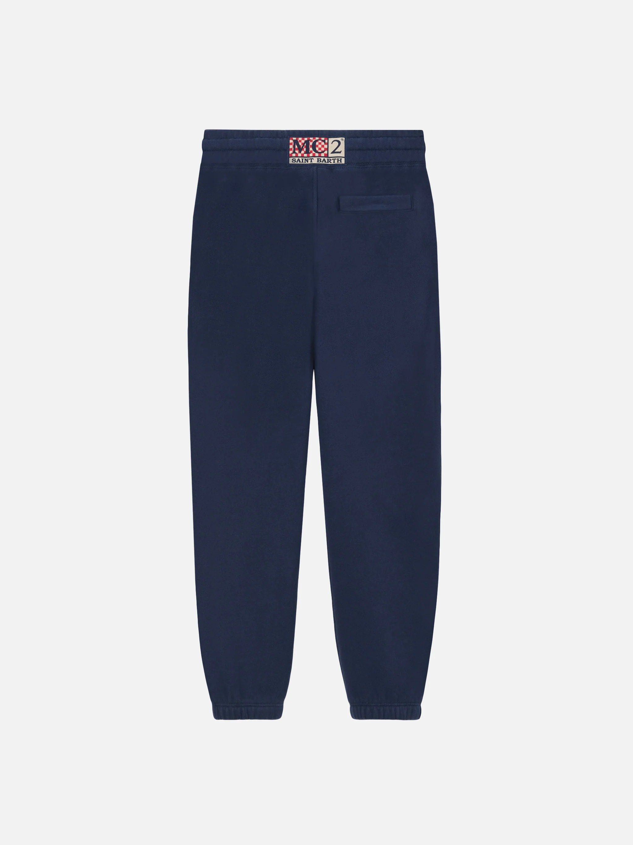 Pantaloni jogger Bolt Jr in cotone blu - Image 2