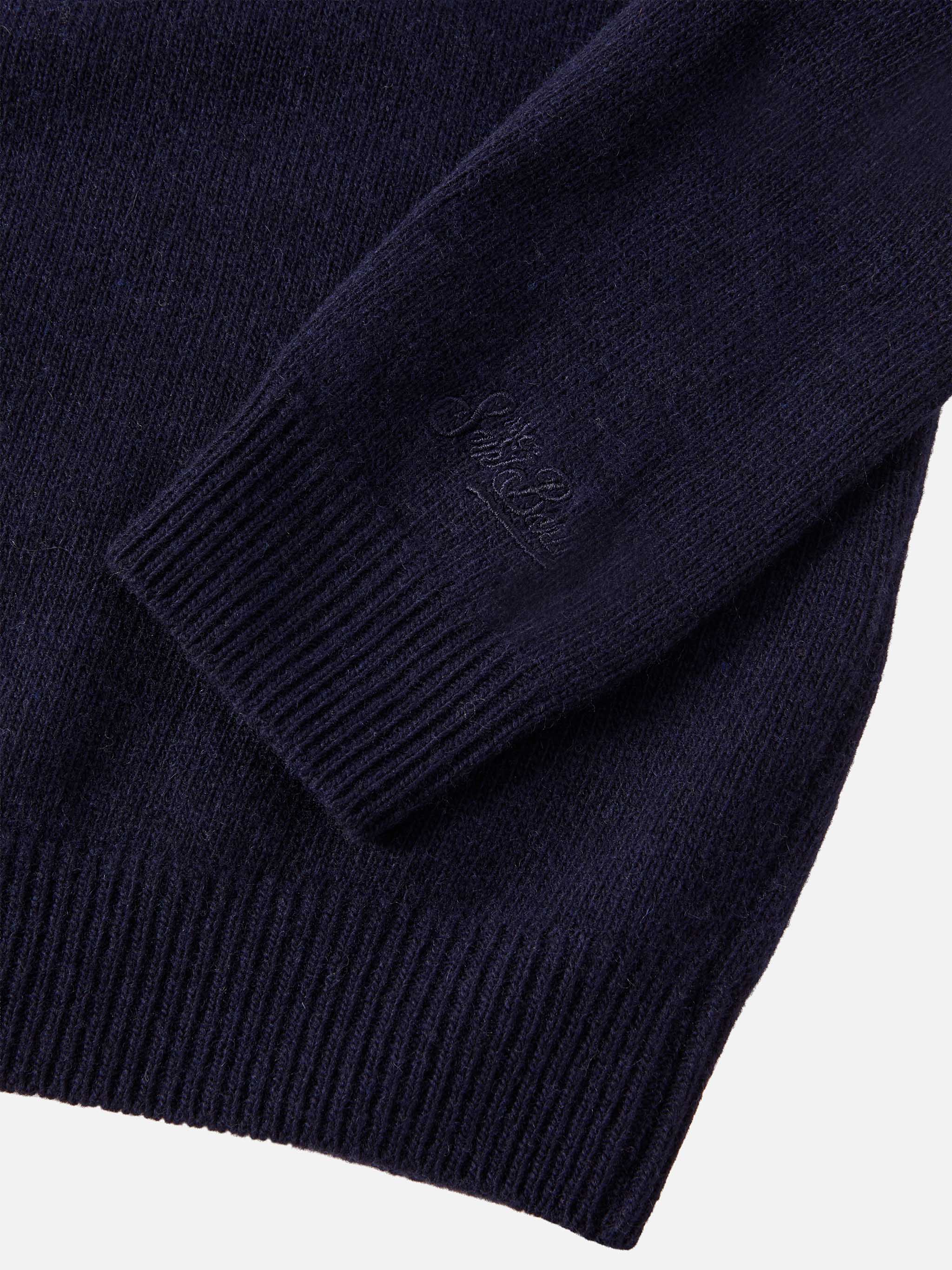 Maglione girocollo Douglas con jacquard Bello e monello - Image 3