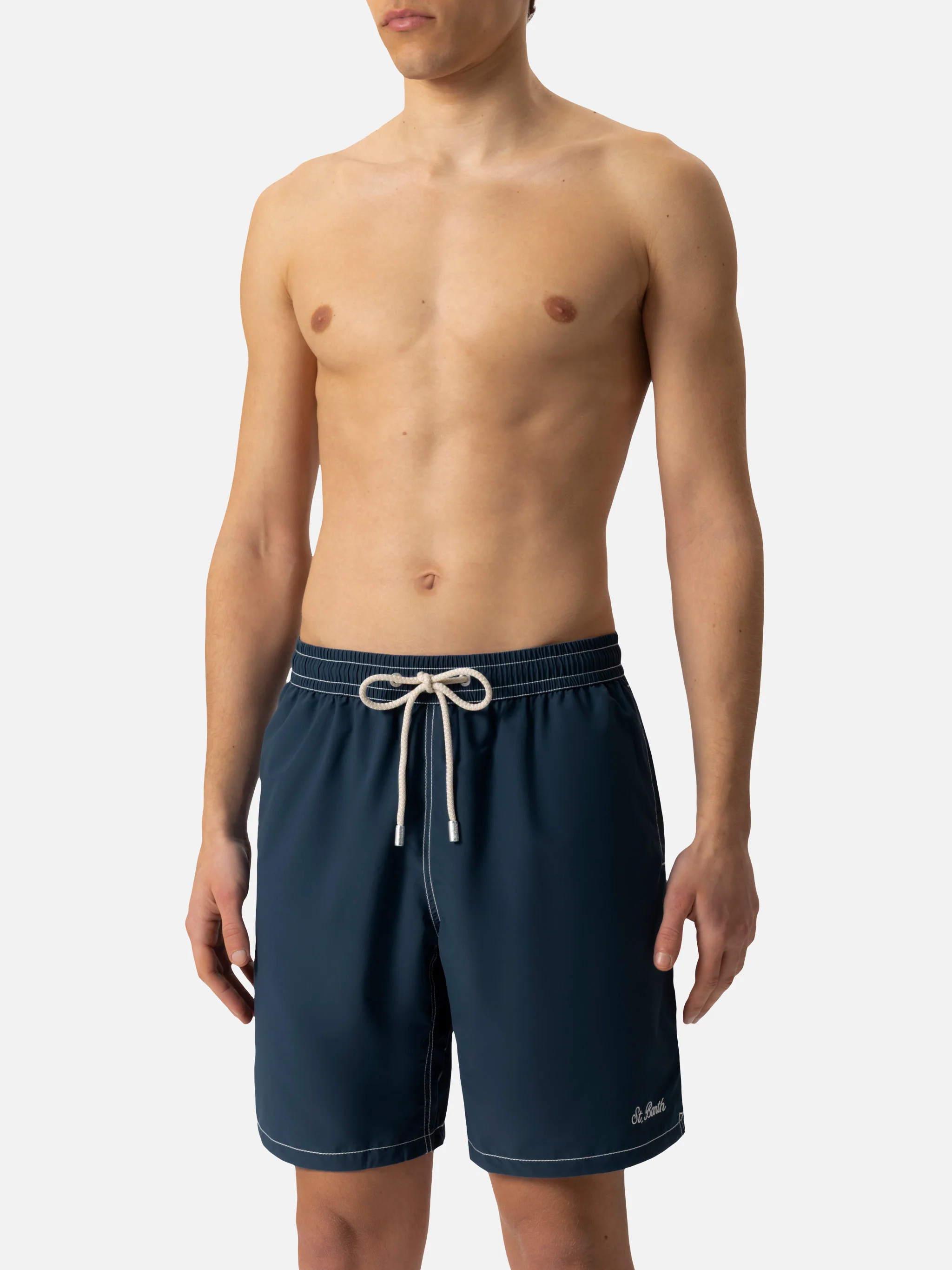 Costume mare lungo Patmos blu navy - Image 5
